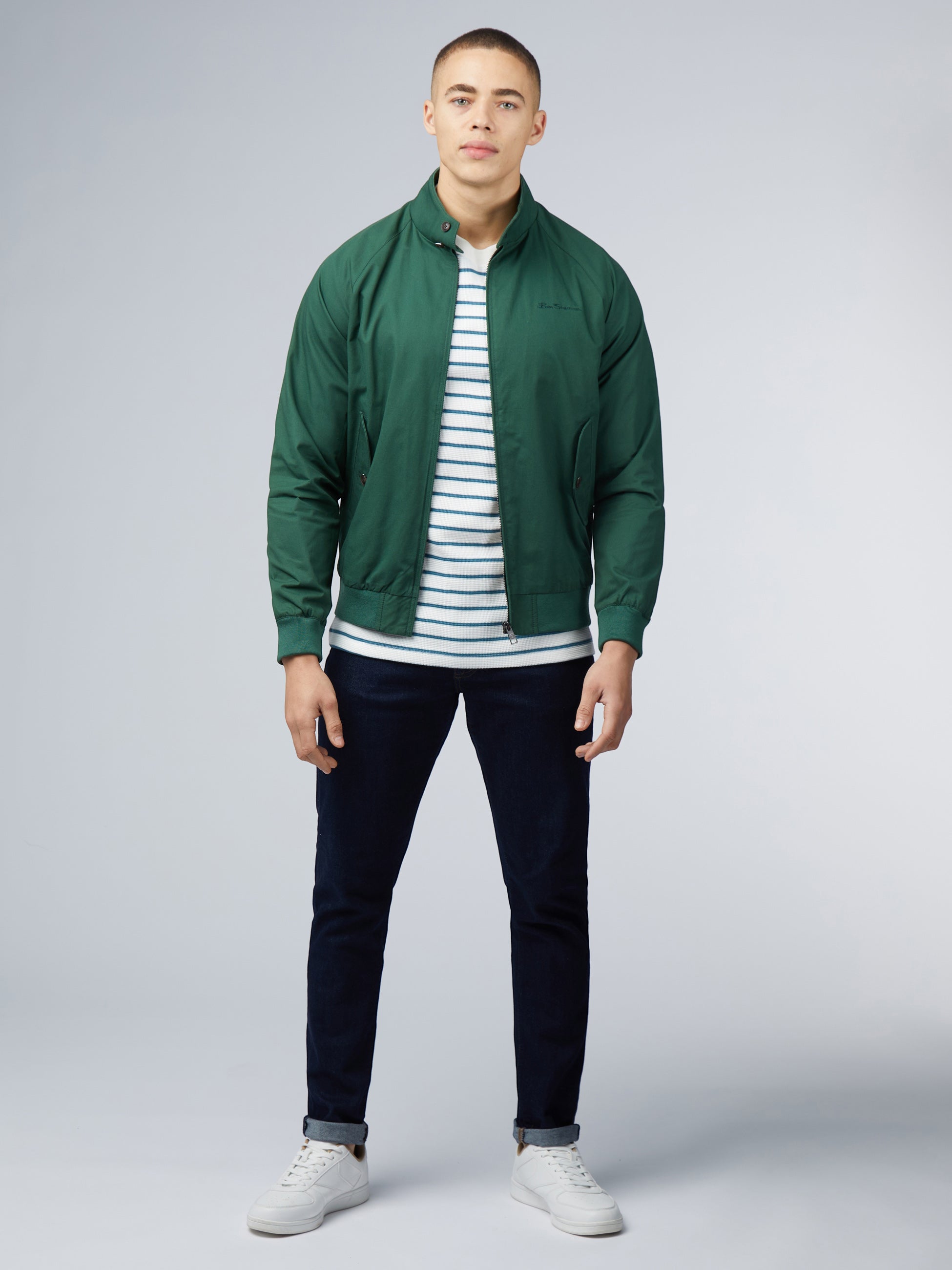 Signature Harrington Jacket - Green