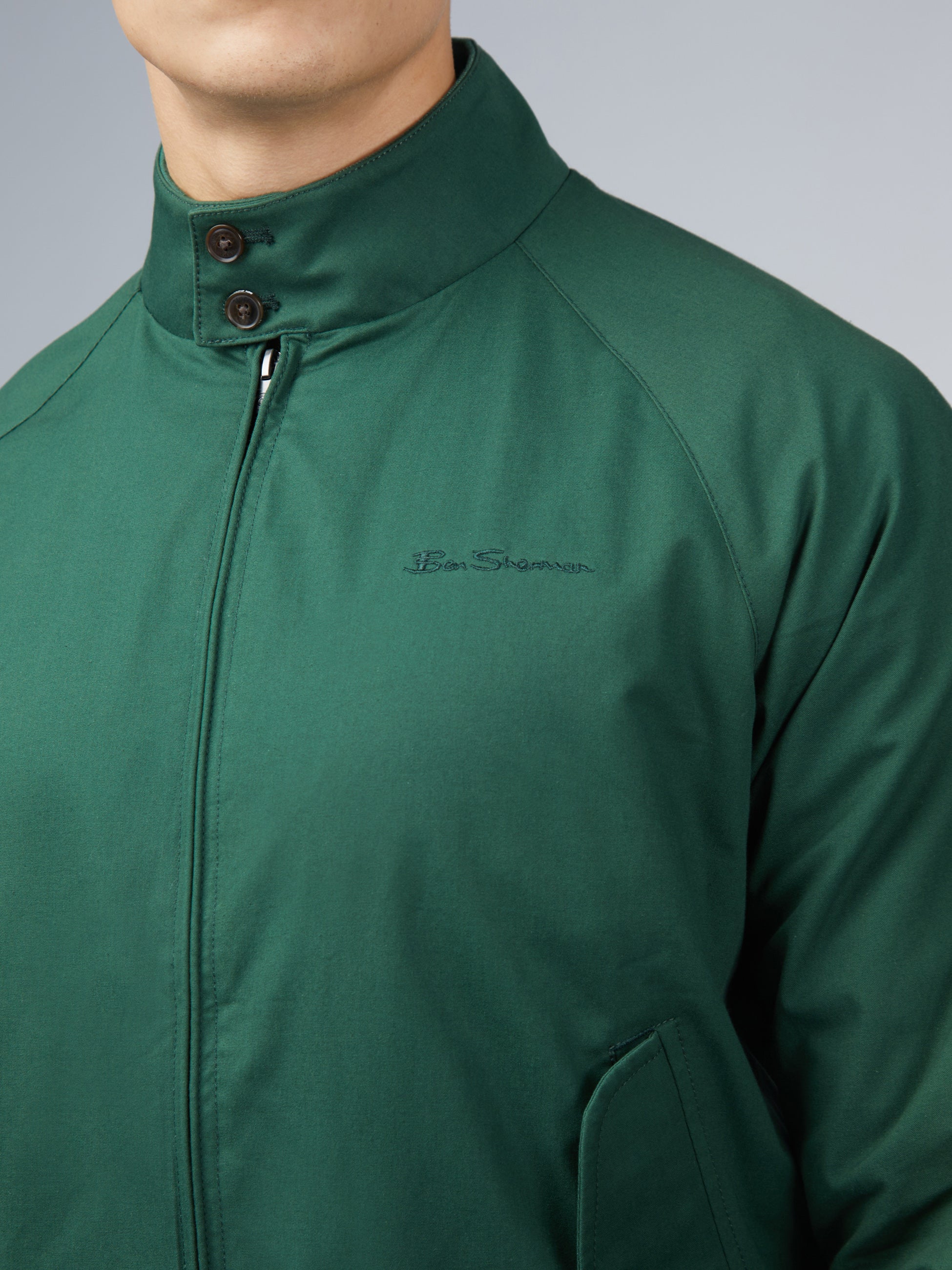 Signature Harrington Jacket - Green