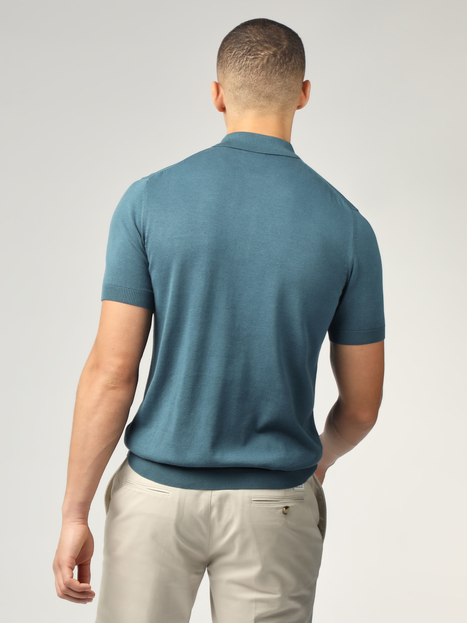 Signature Short Sleeve Polo - Teal