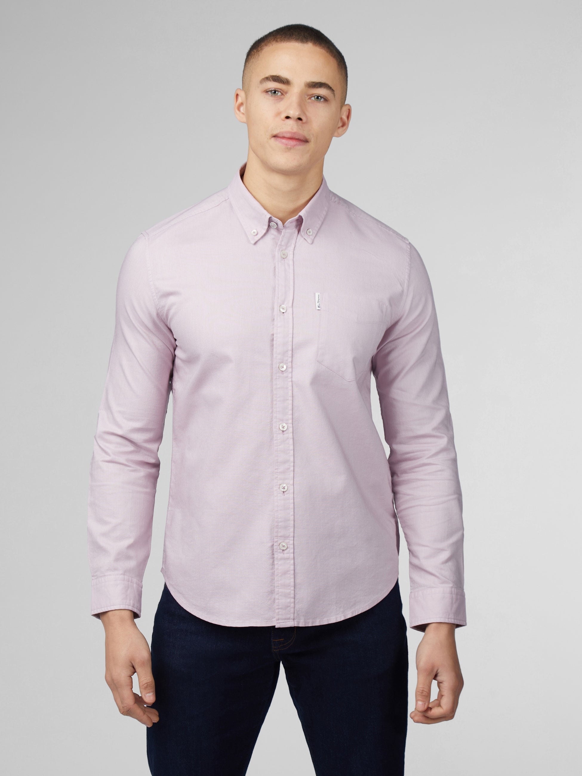 Signature Oxford Long Sleeve - Violet