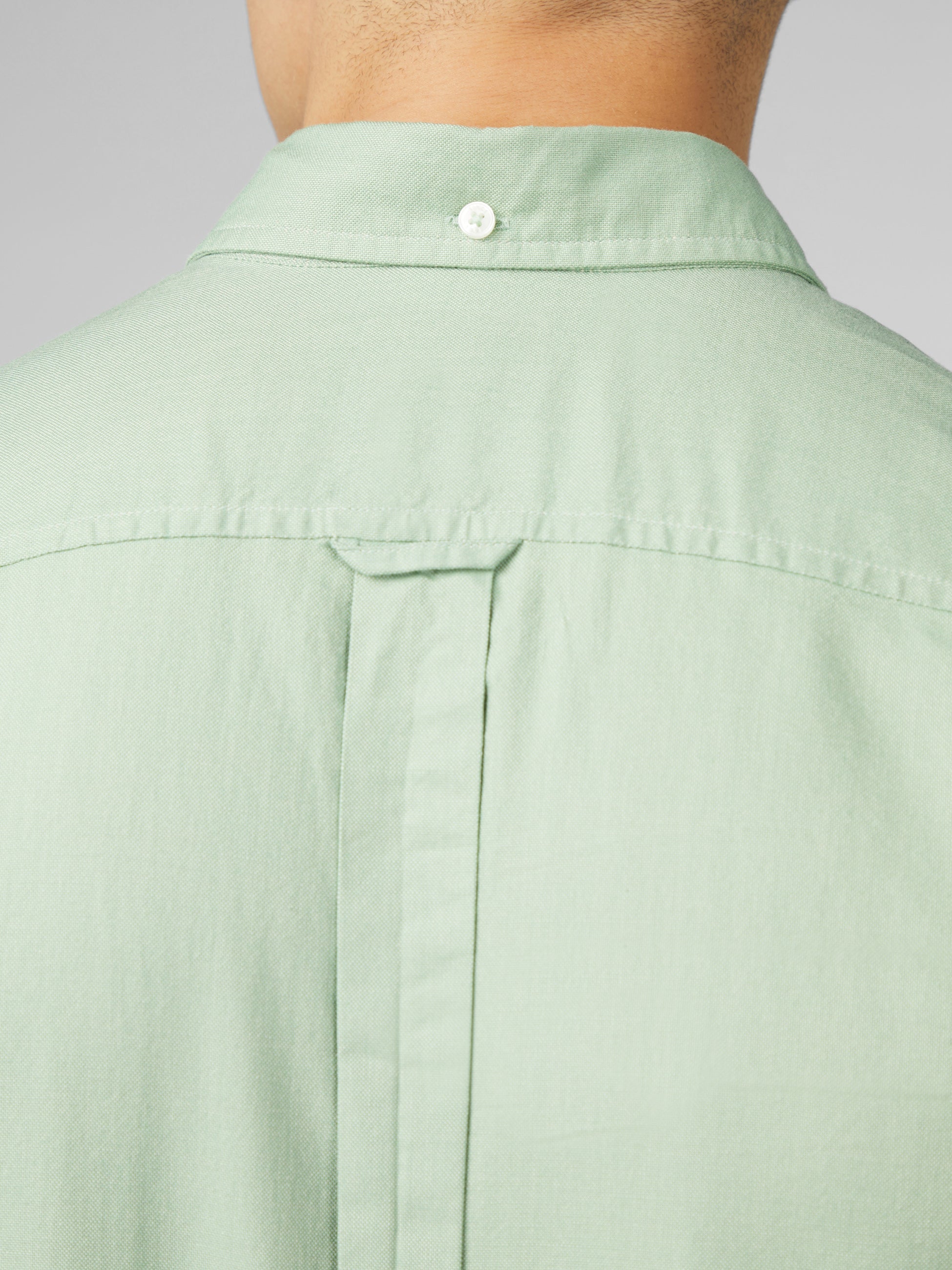 Signature Short Sleeve Oxford Shirt - Grass Green