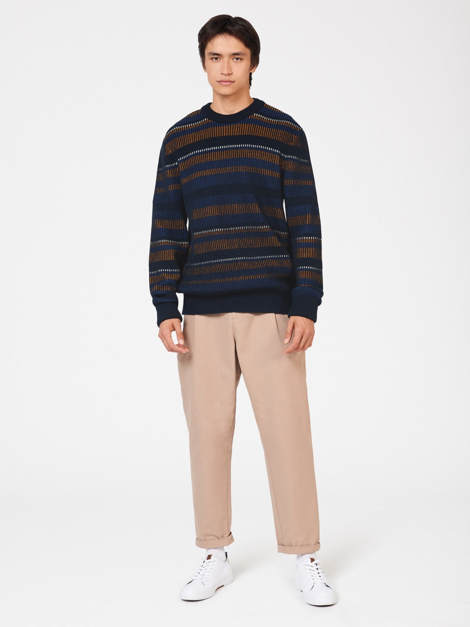 B by Ben Sherman Stripe Knit Sweater