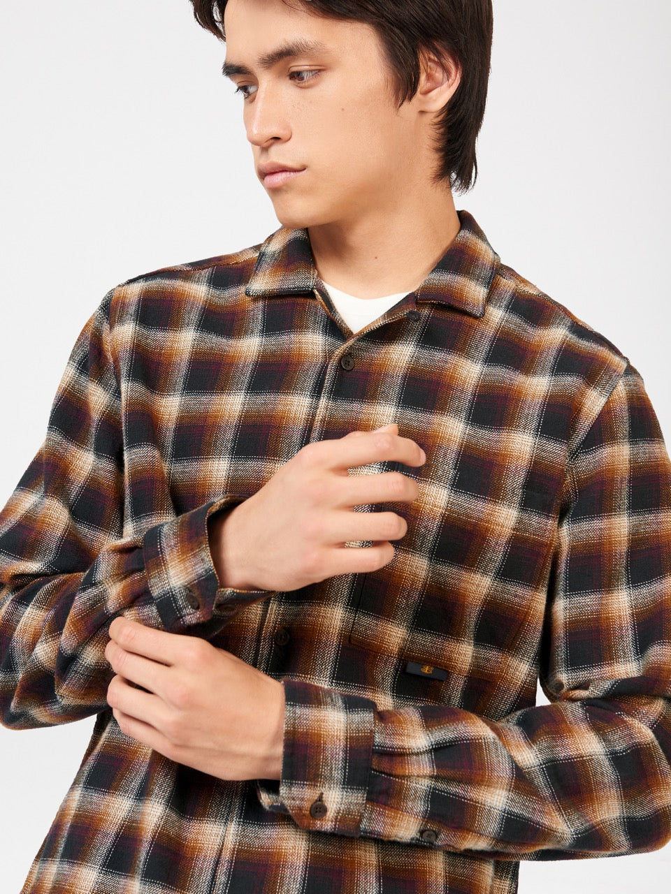 B by Ben Sherman Ombre Check Shirt