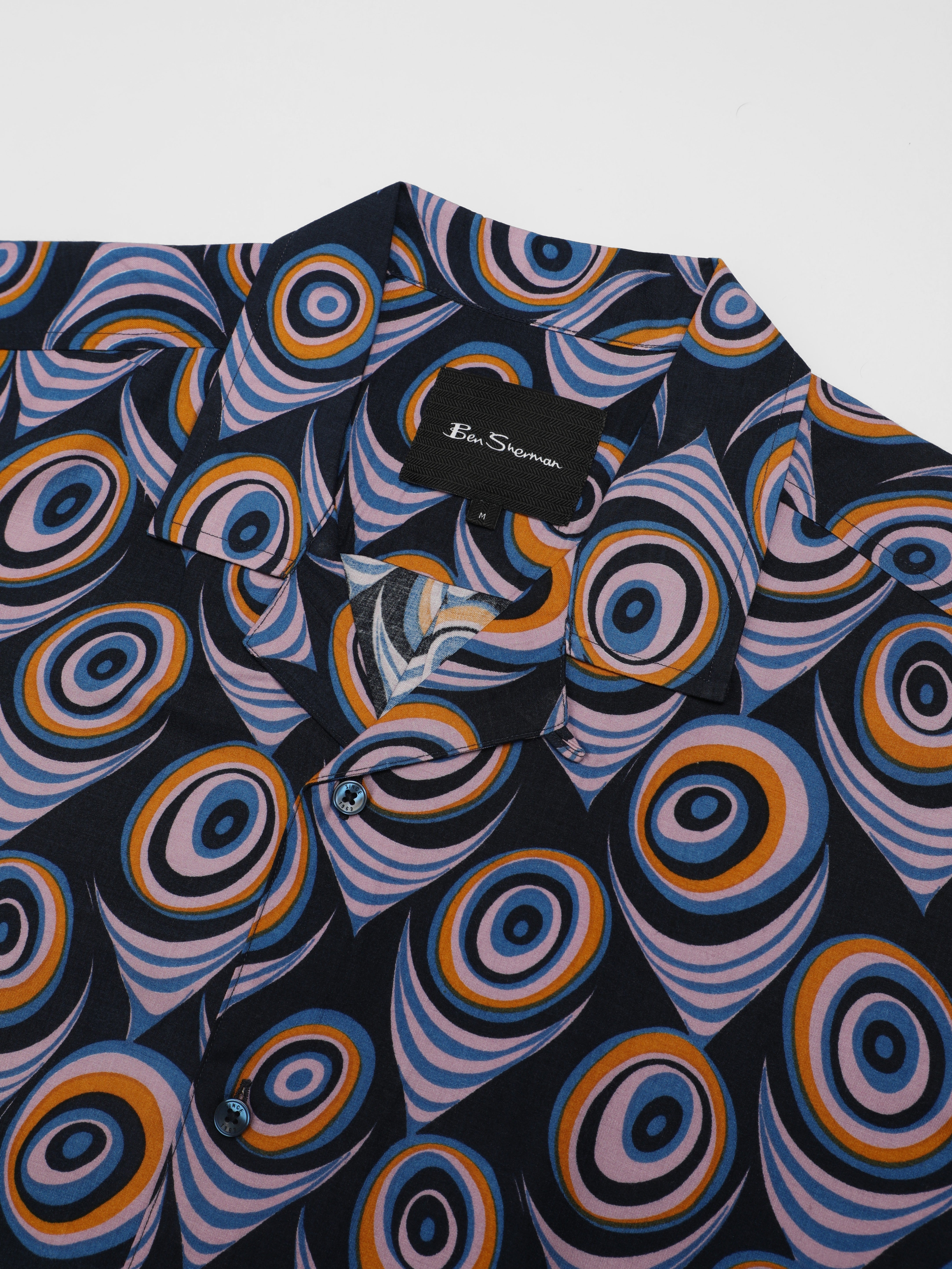 B by Ben Sherman Psychedelic Print - Violet