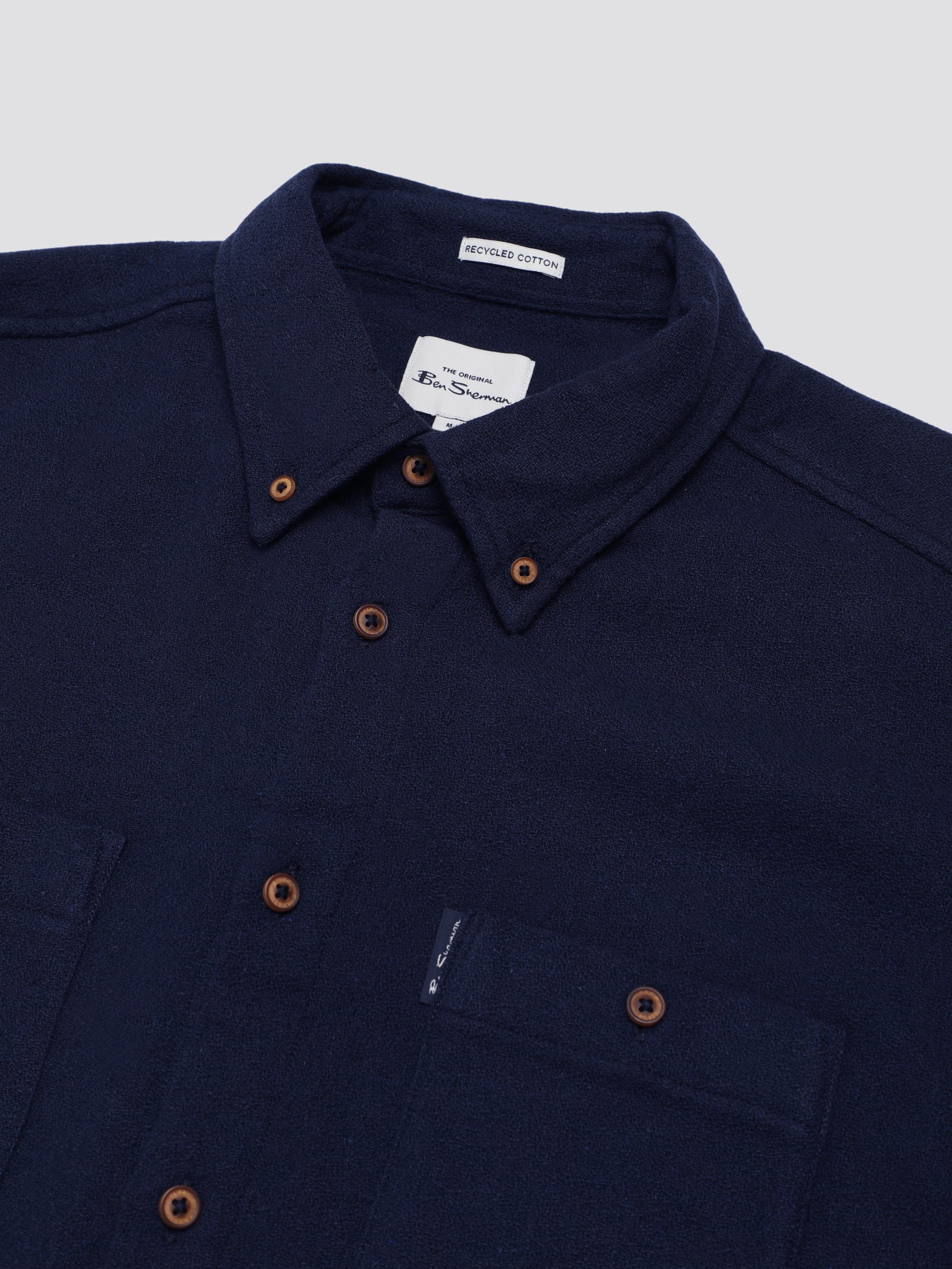 Signature Boucle Shirt Shirt - Dark Navy