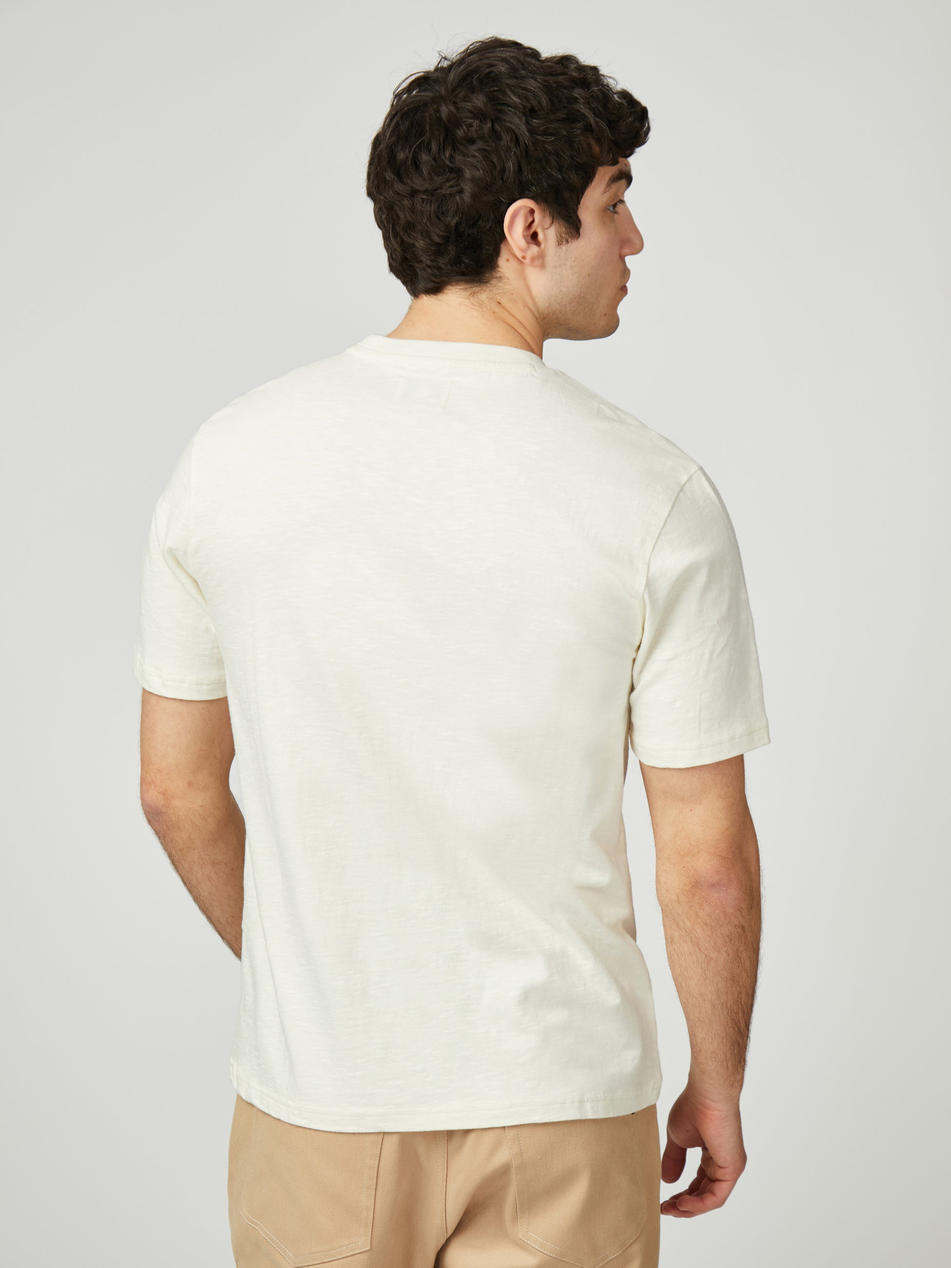 Ace Cafe Chequerboard Tee - Ivory