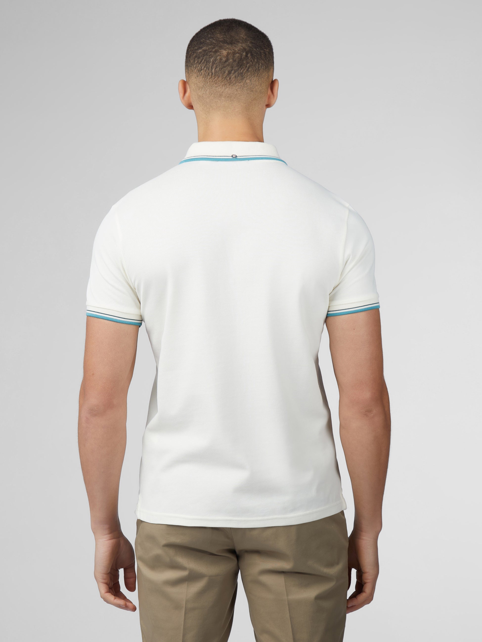 Signature Short Sleeve Polo - Ivory