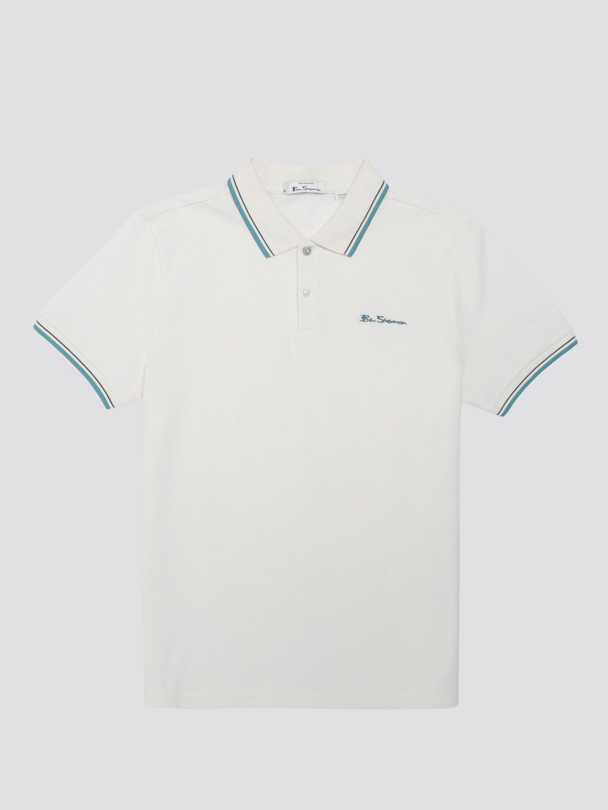 Signature Short Sleeve Polo - Ivory