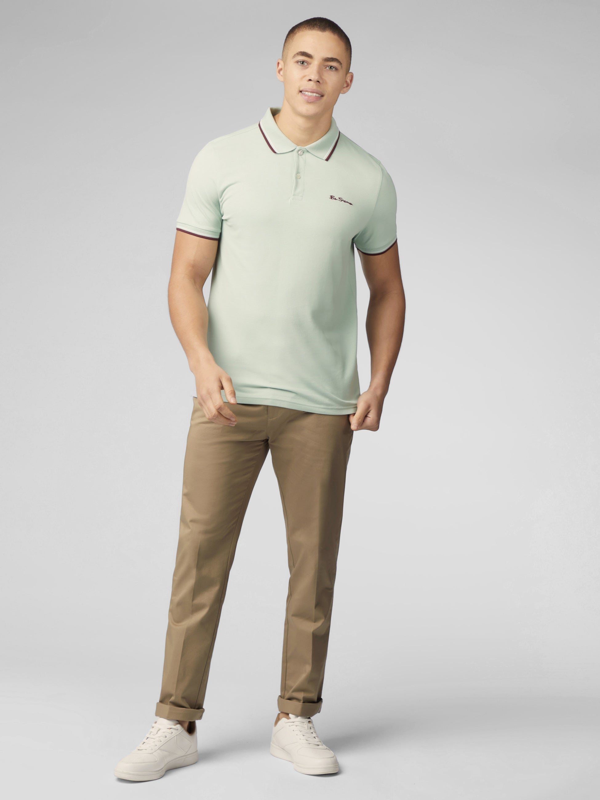 Limited Edition Signature Short Sleeve Polo - Mint