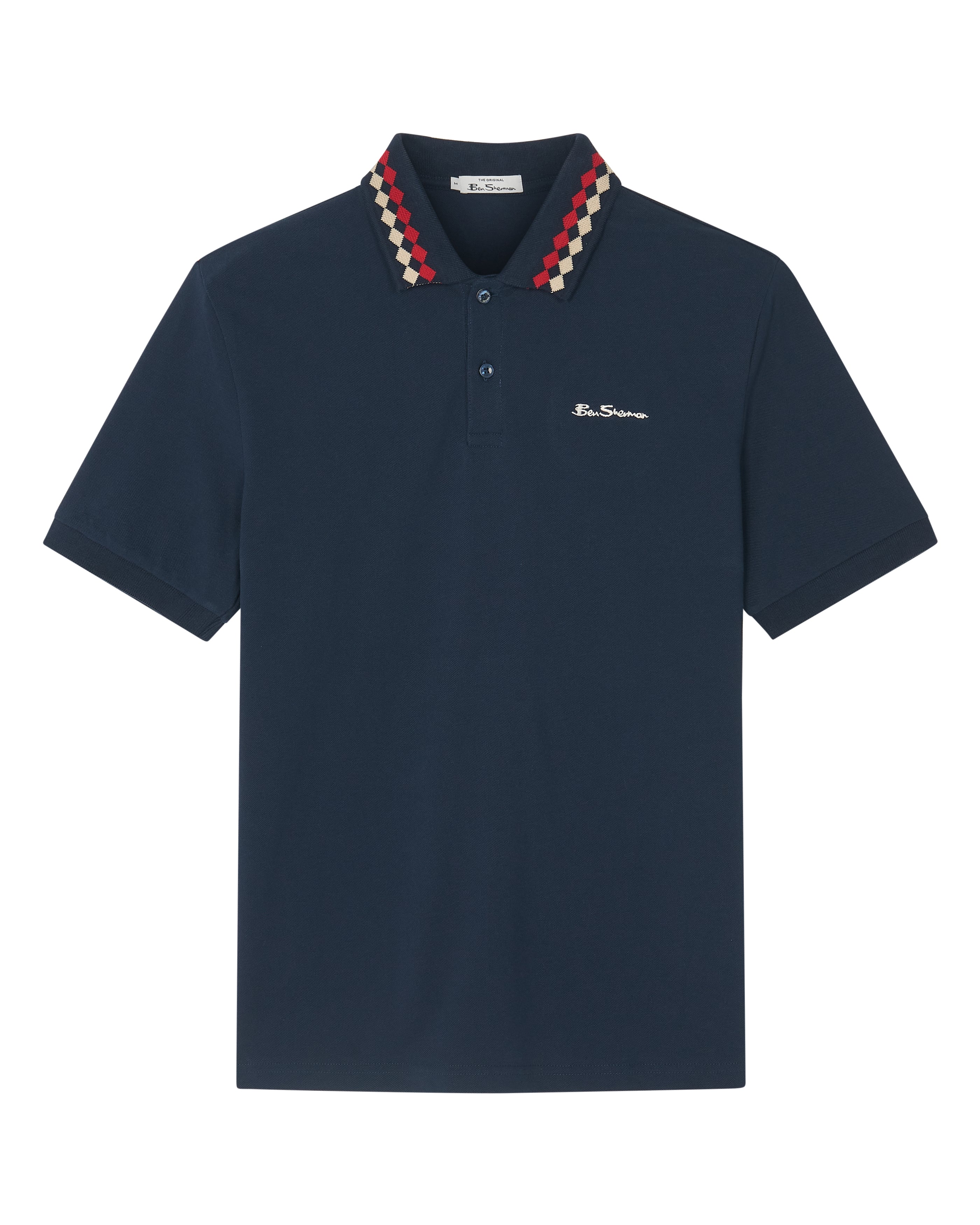 Collar Interest Polo - Dark Navy