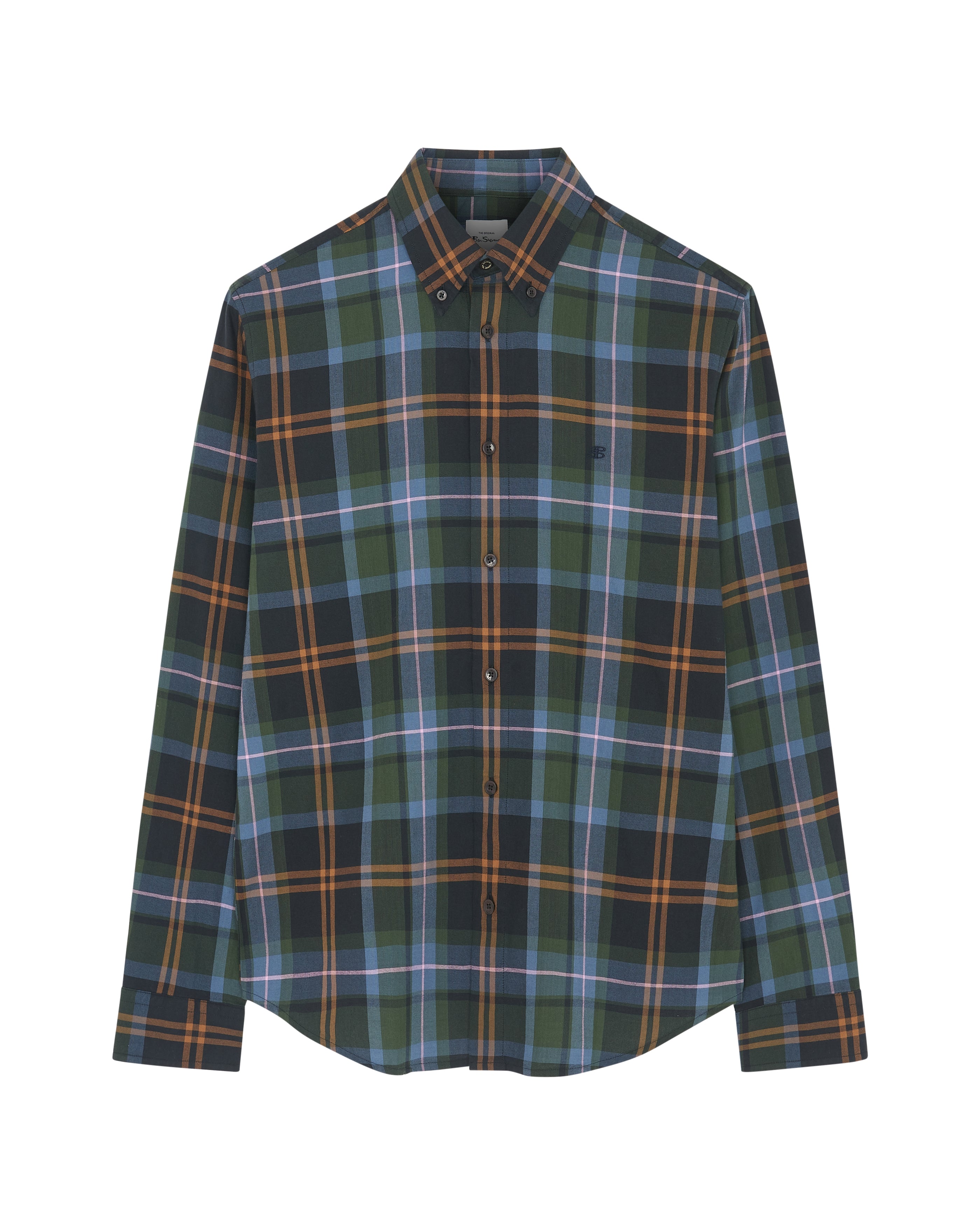 Oversized Tartan Check - Camouflage