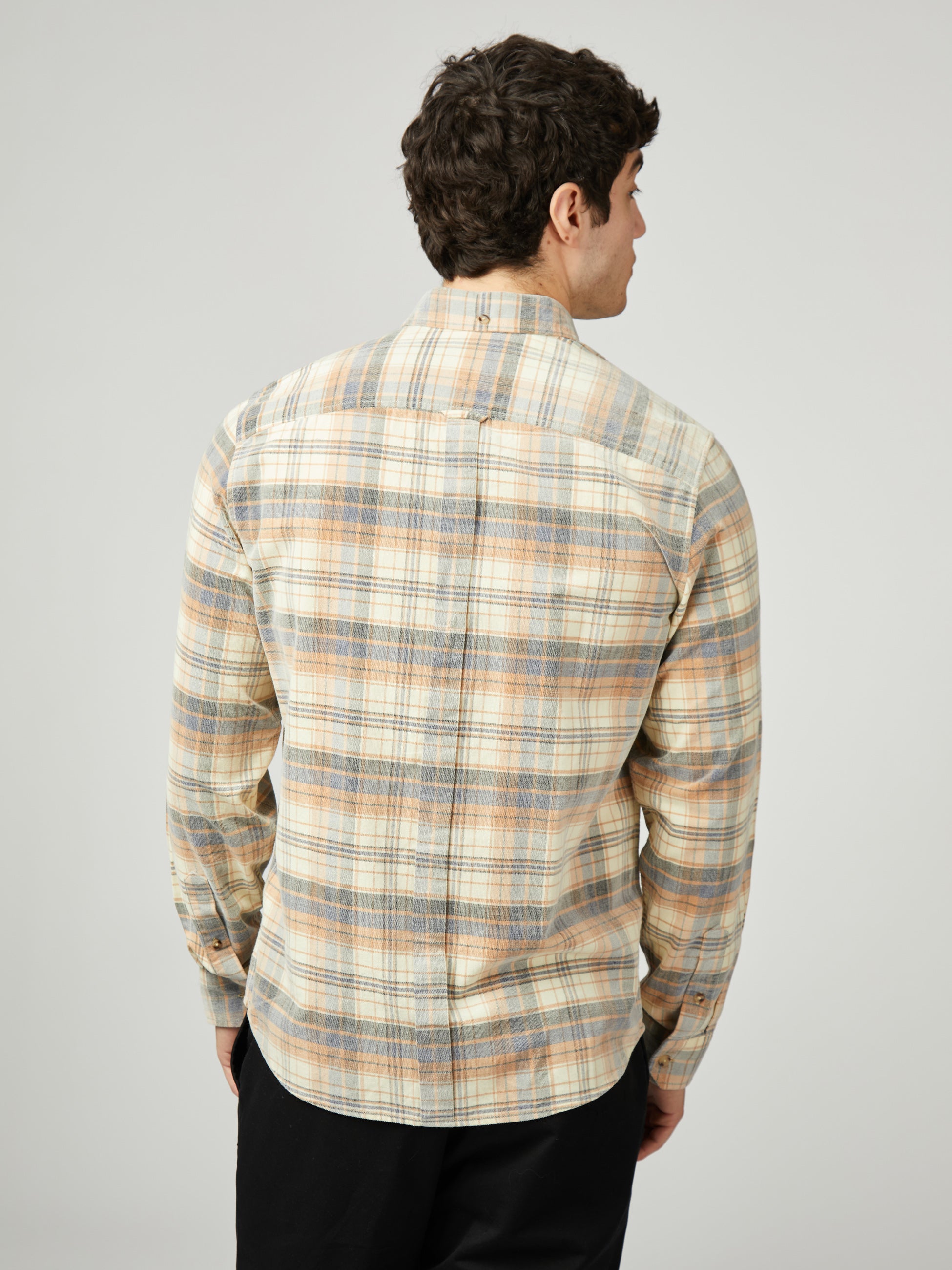 Corduroy Check - Ivory