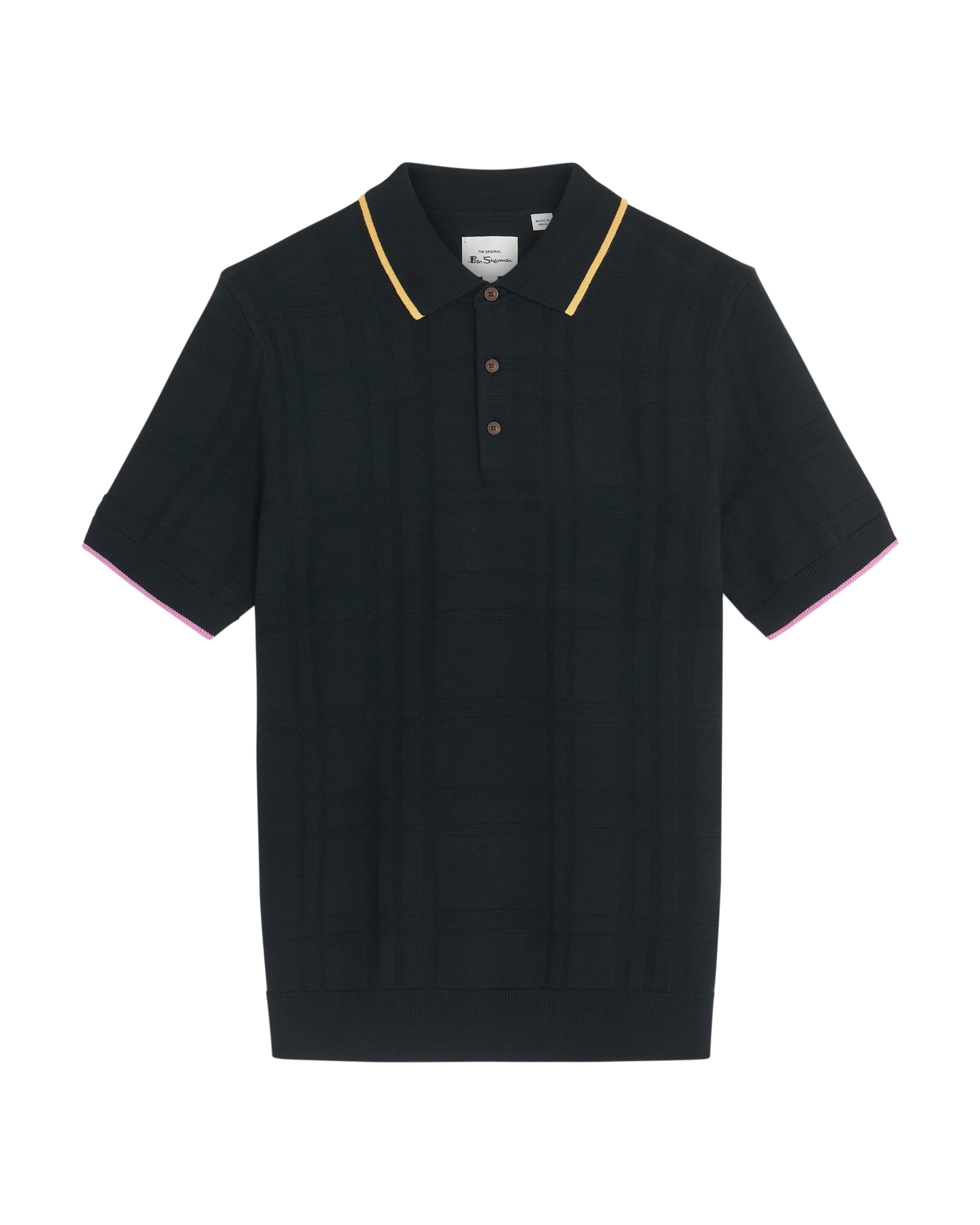 Tartan Polo - Black