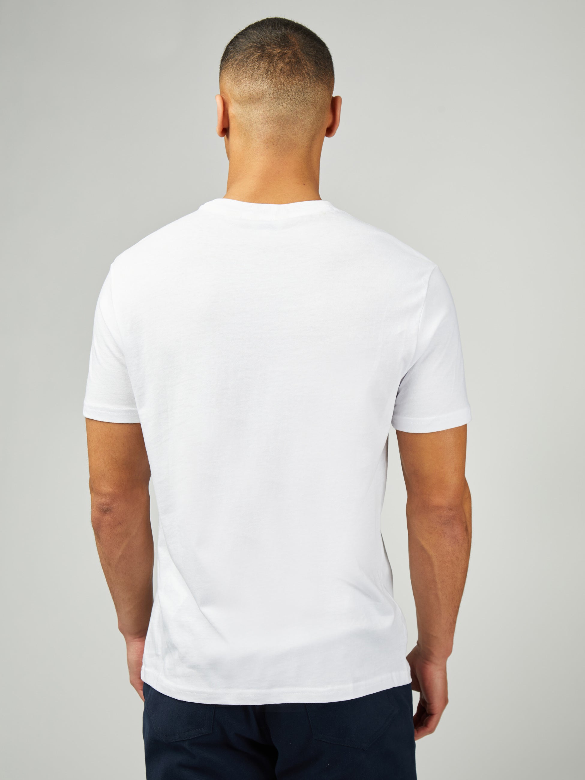 Signature Target Tee - White