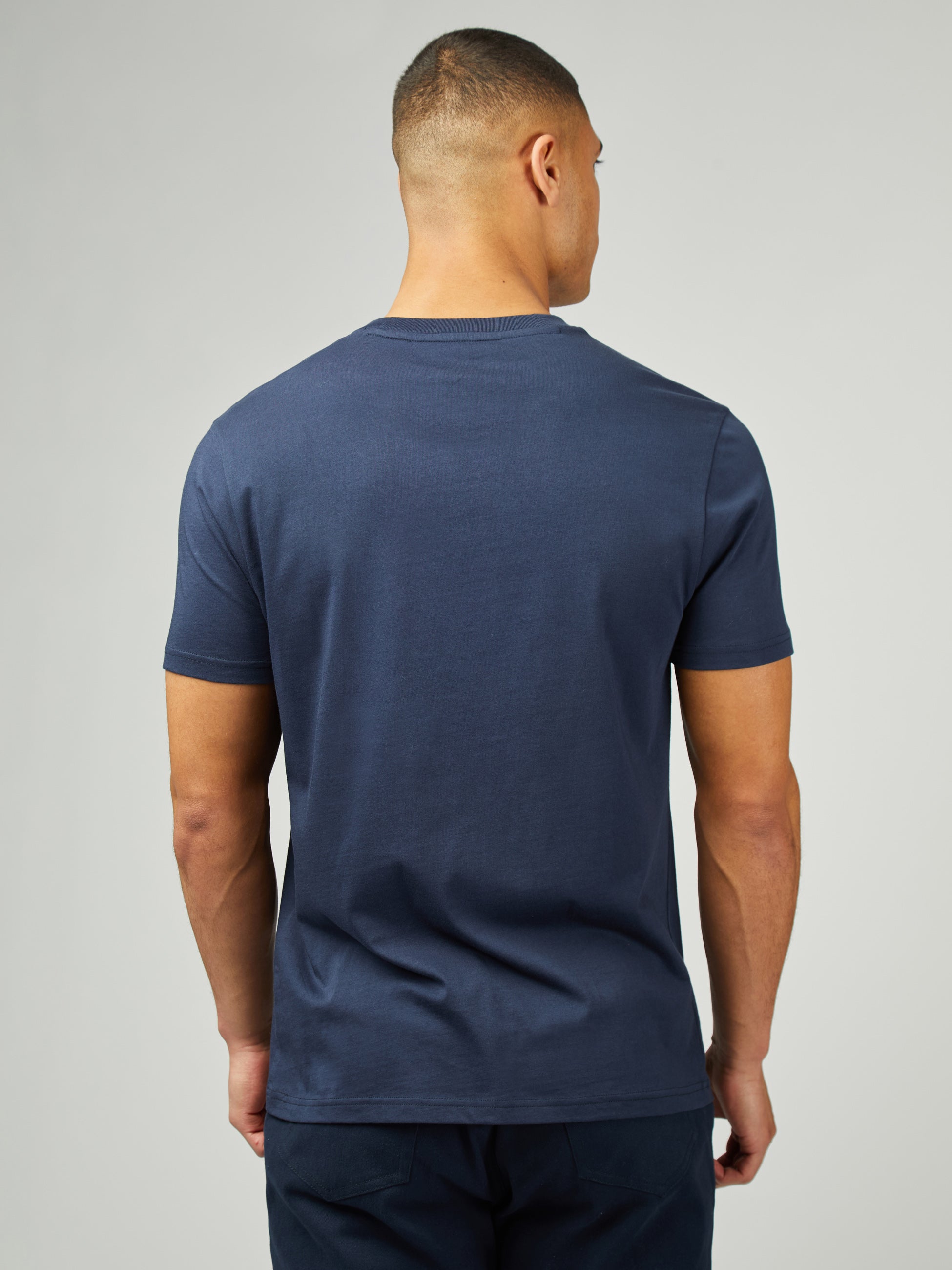 Signature Target Tee - Dark Navy