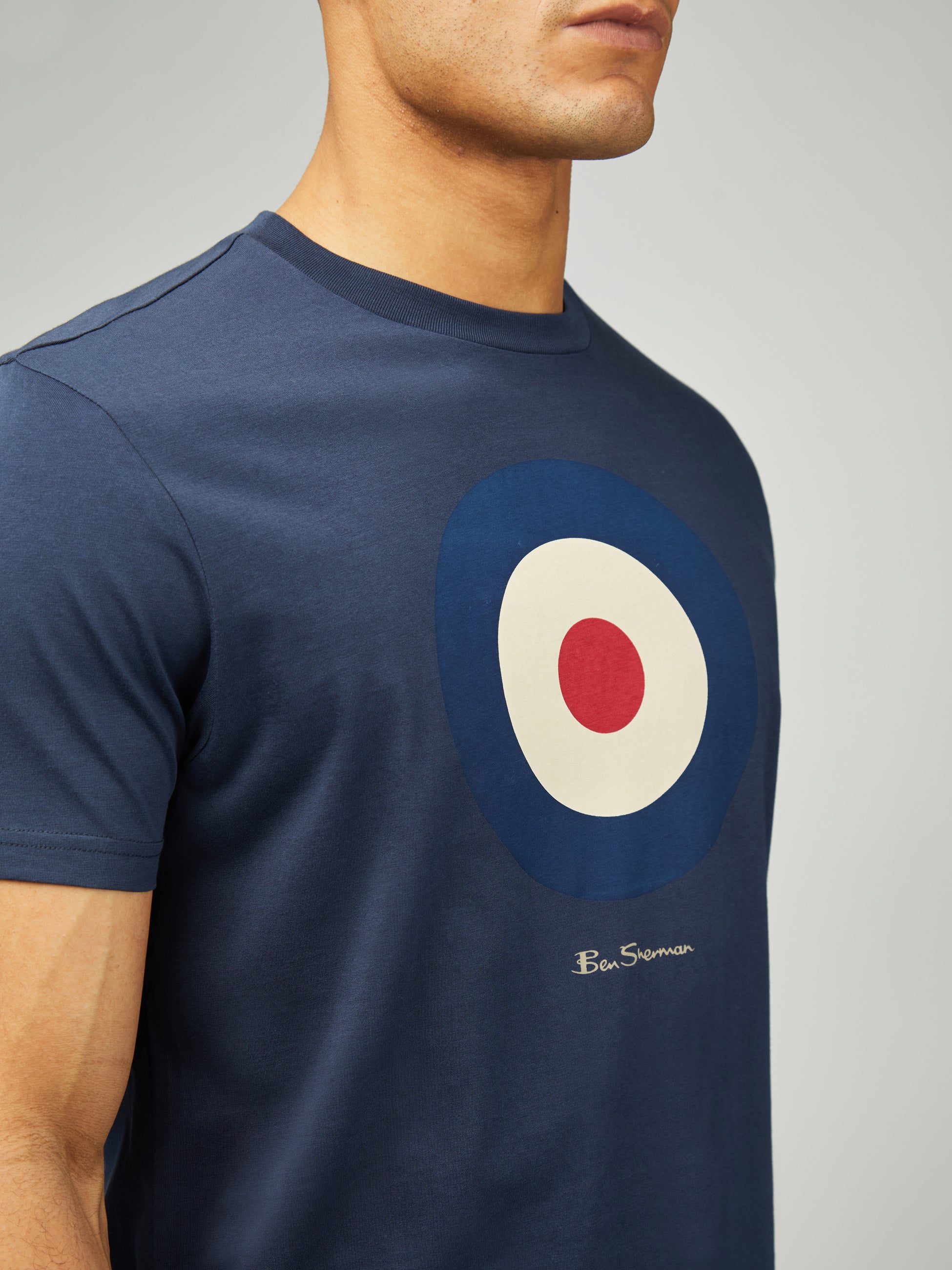 Signature Target Tee - Dark Navy