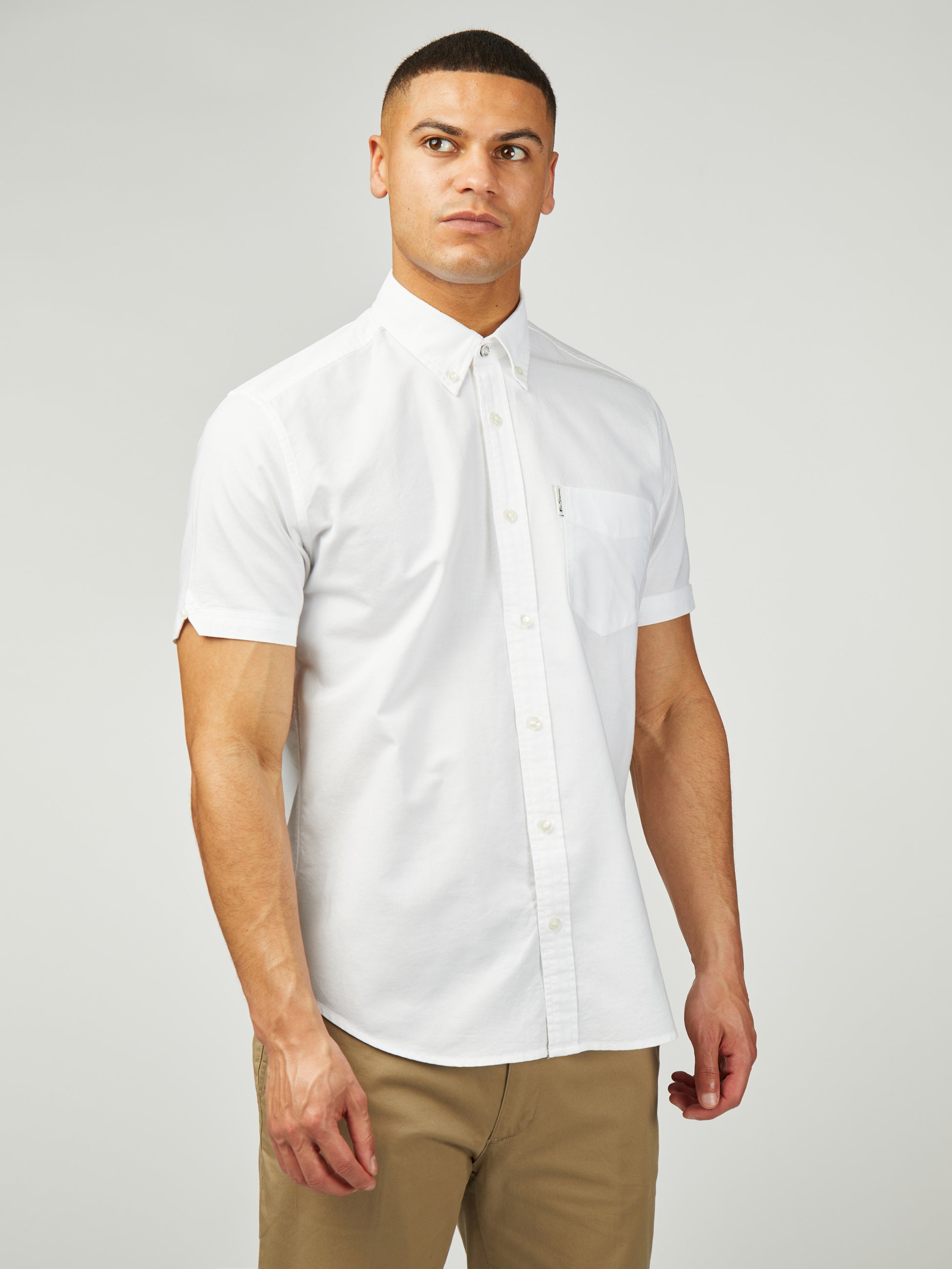 Signature Oxford Short Sleeve - White