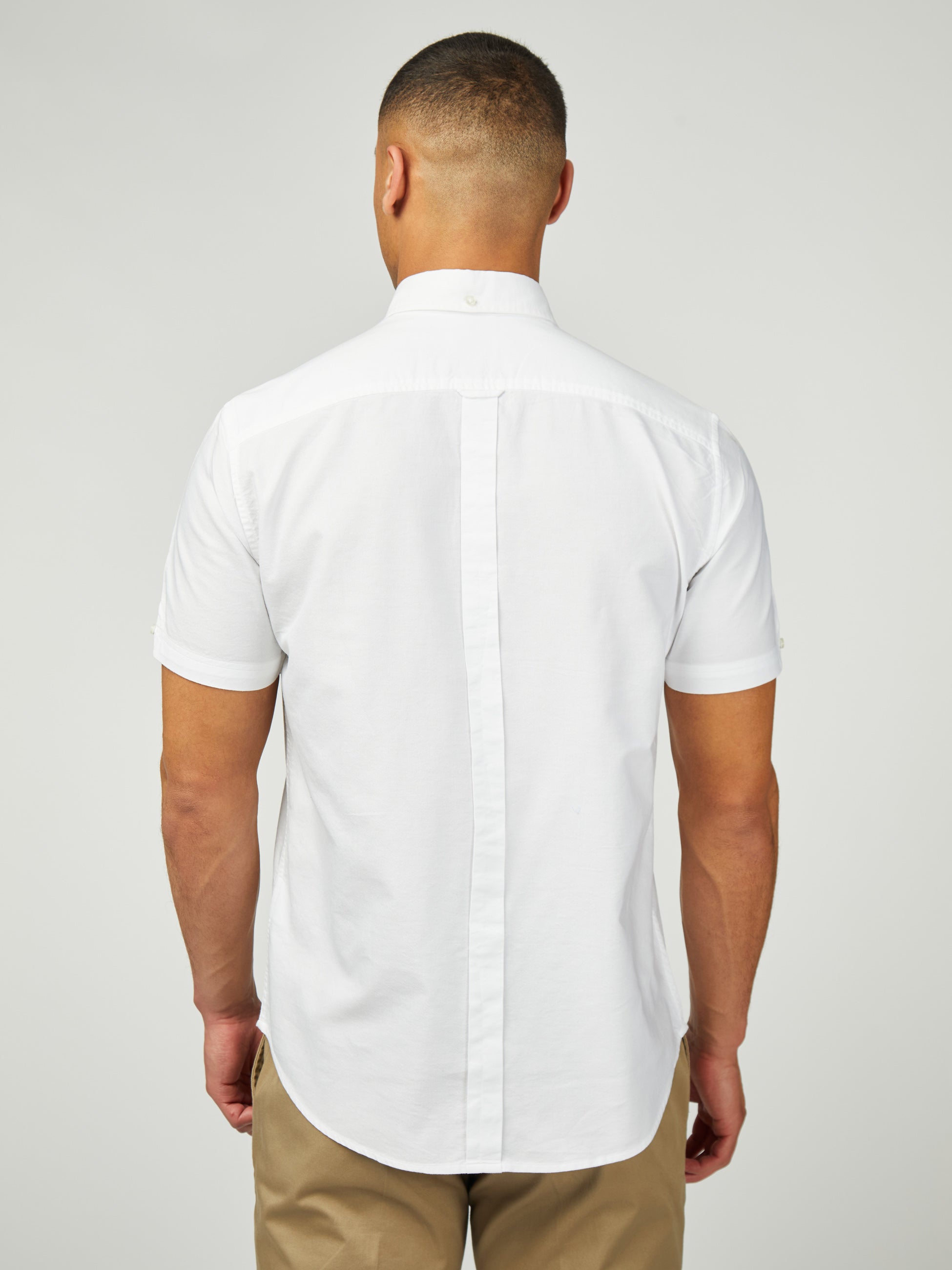 Signature Oxford Short Sleeve - White