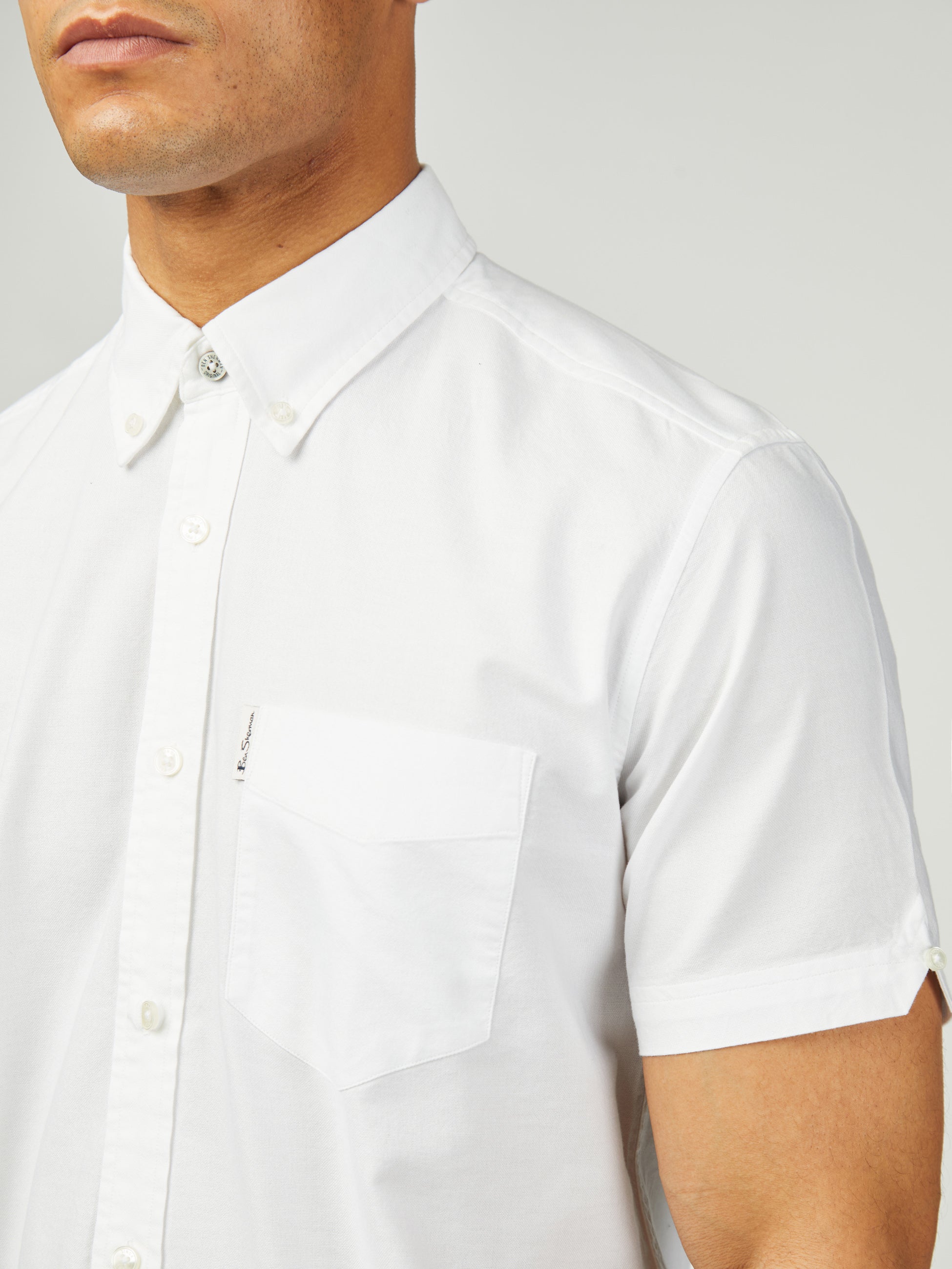 Signature Oxford Short Sleeve - White