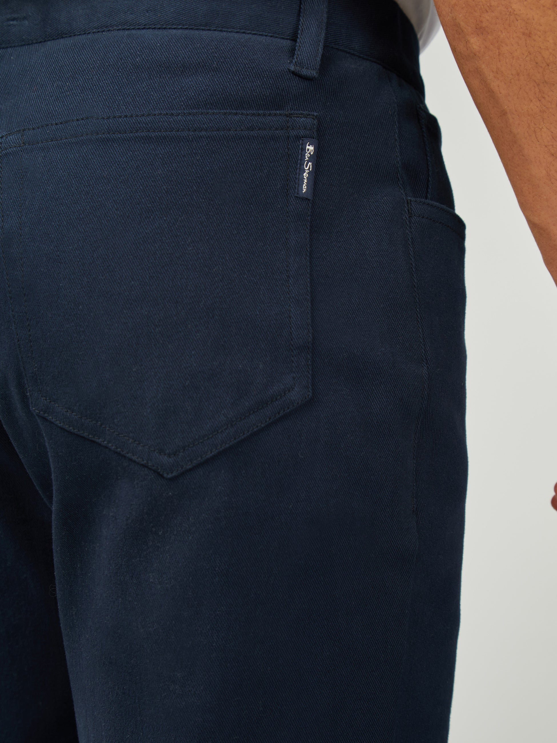 5 Pocket Twill Trouser - Dark Navy