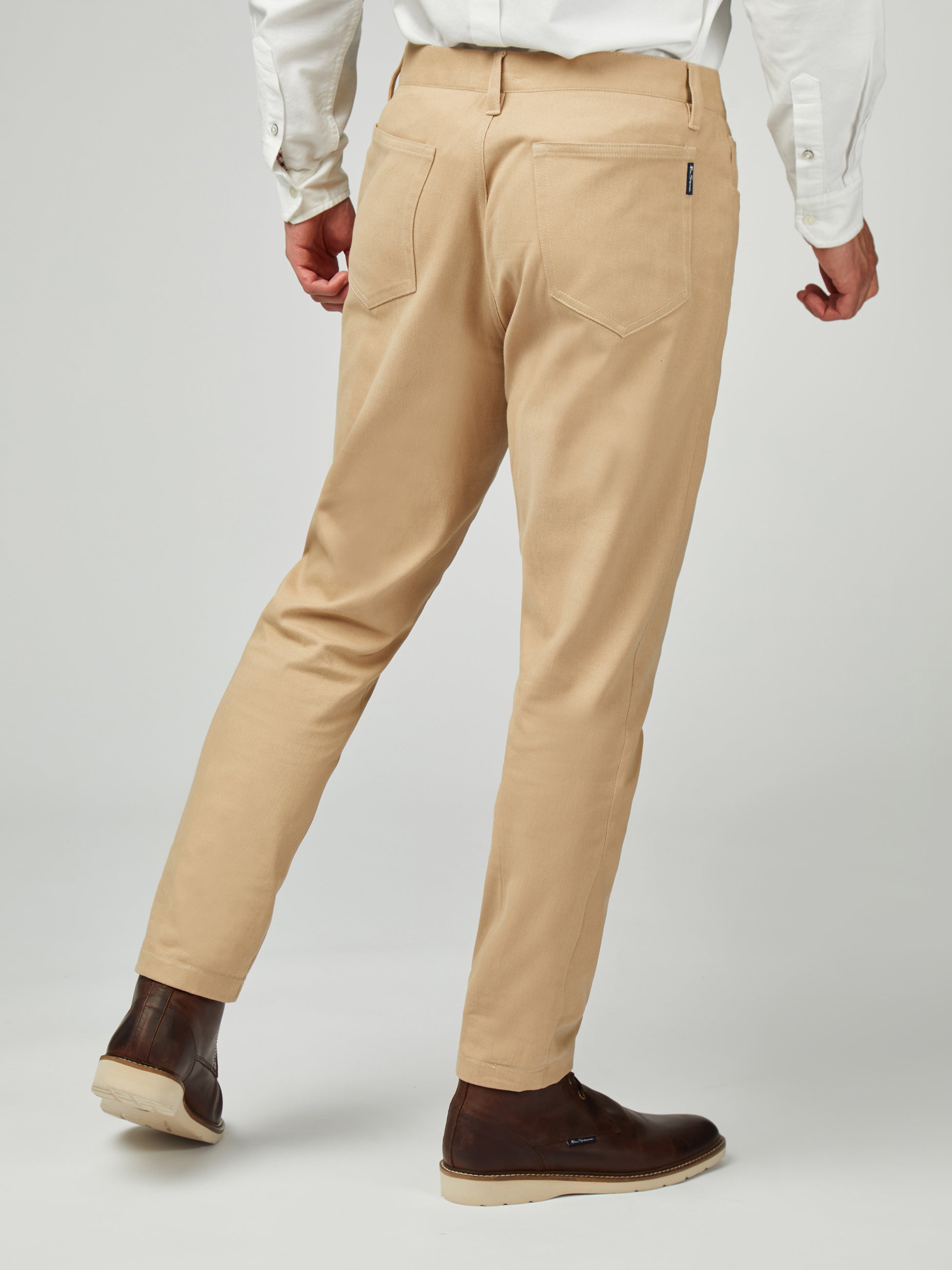 5 Pocket Twill Trouser - Stone