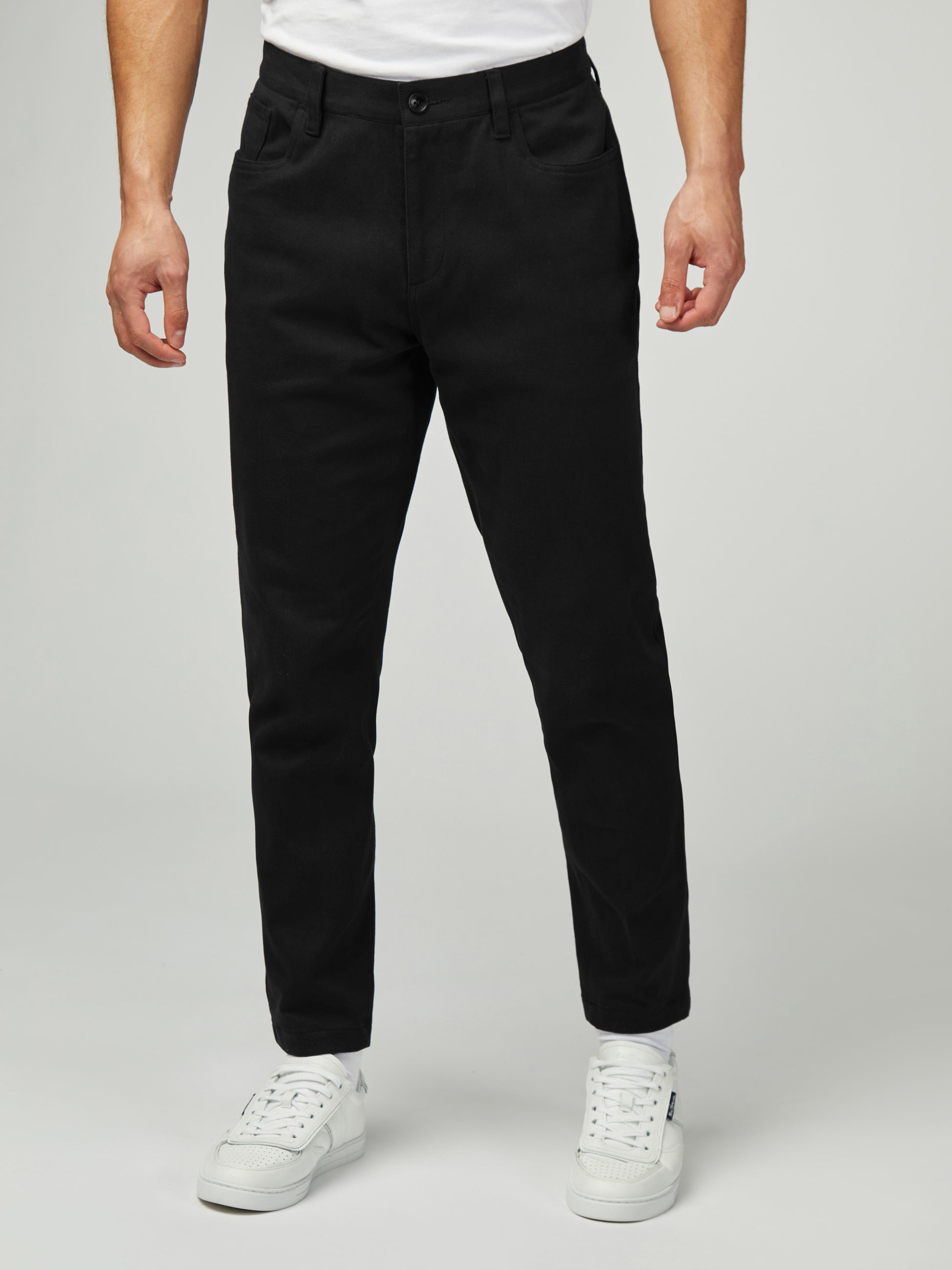 5 Pocket Twill Trouser - Black