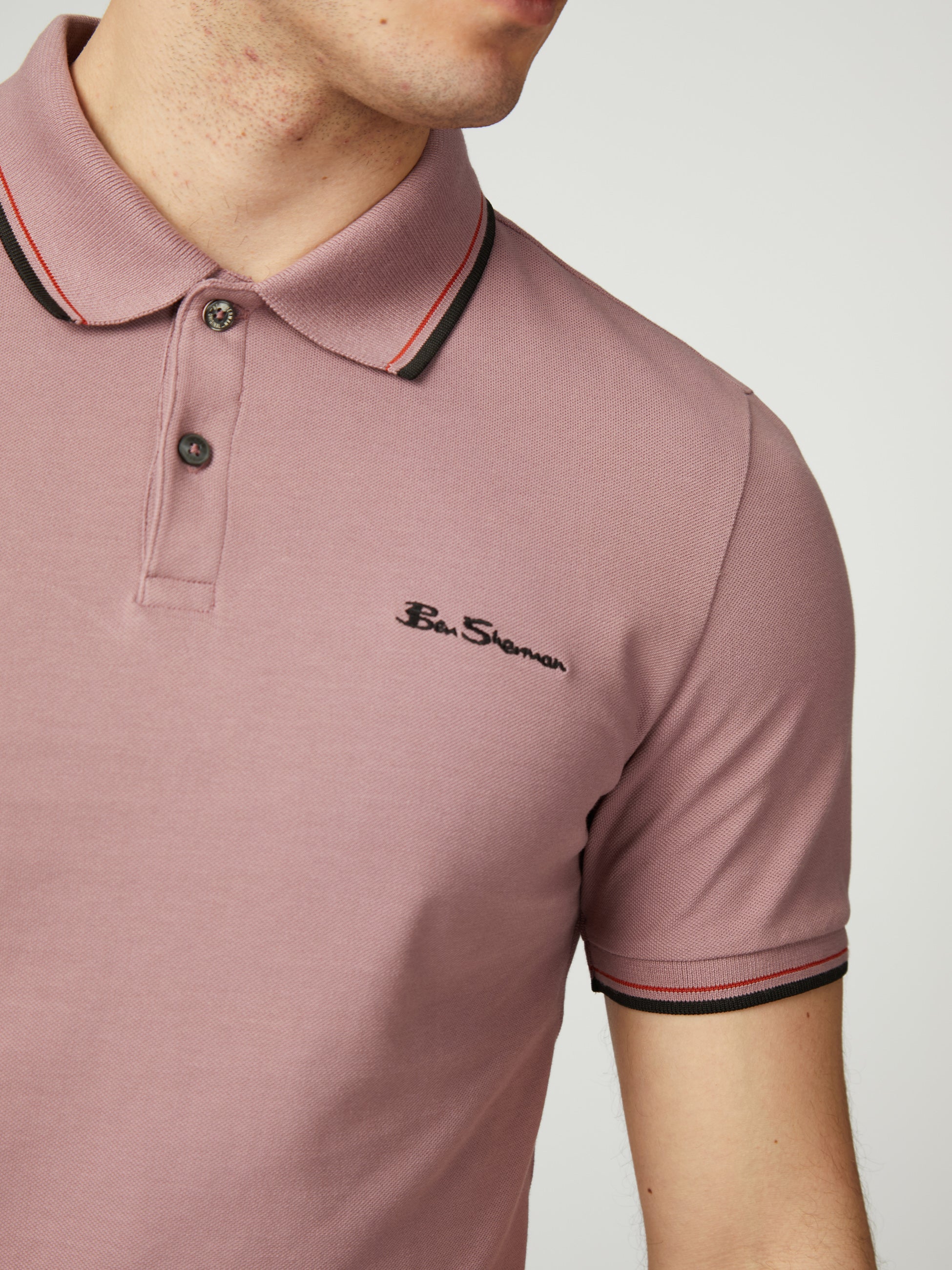 Signature Pique Polo - Grape