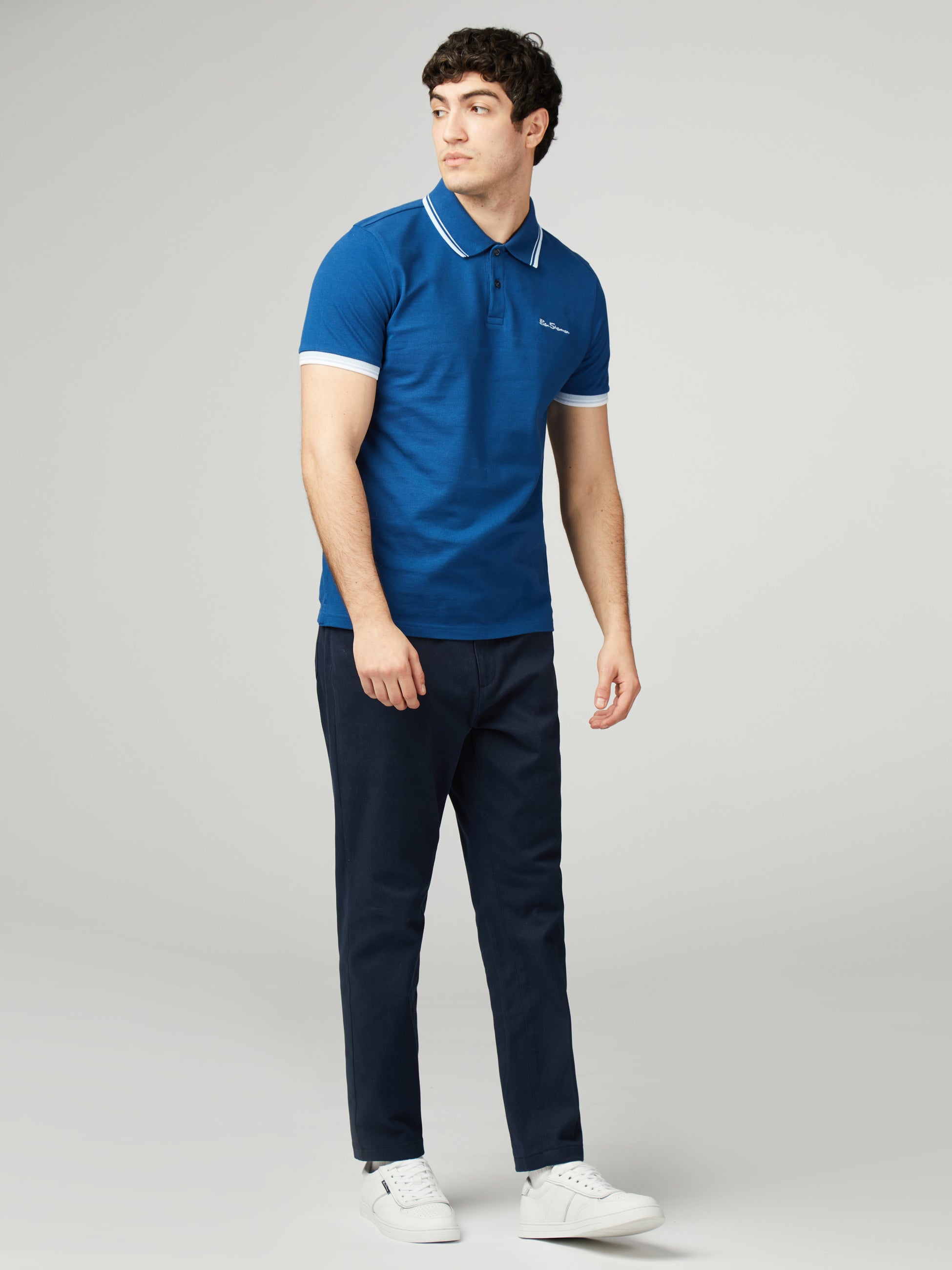 Signature Pique Polo - Royal Blue