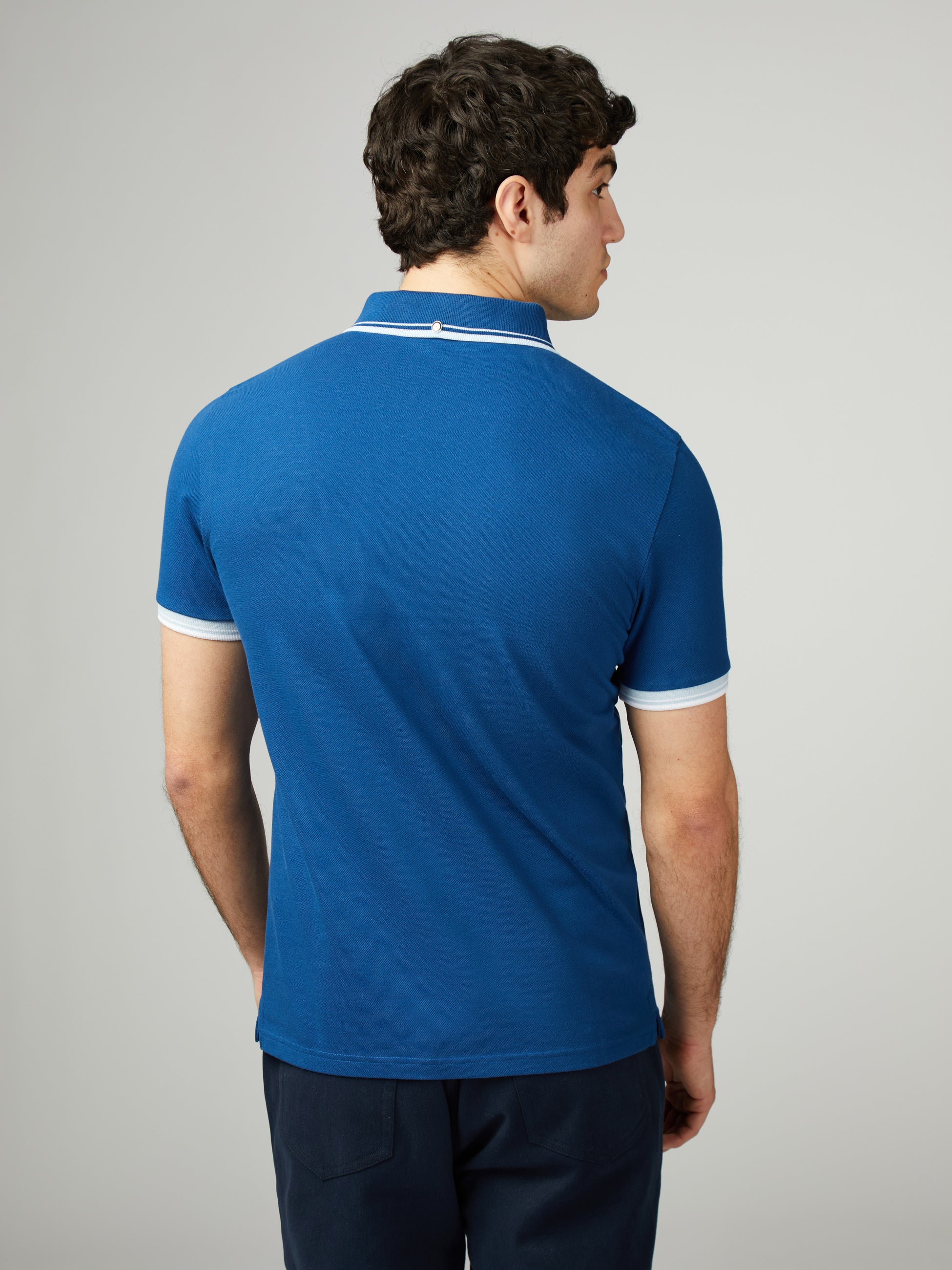 Signature Pique Polo - Royal Blue