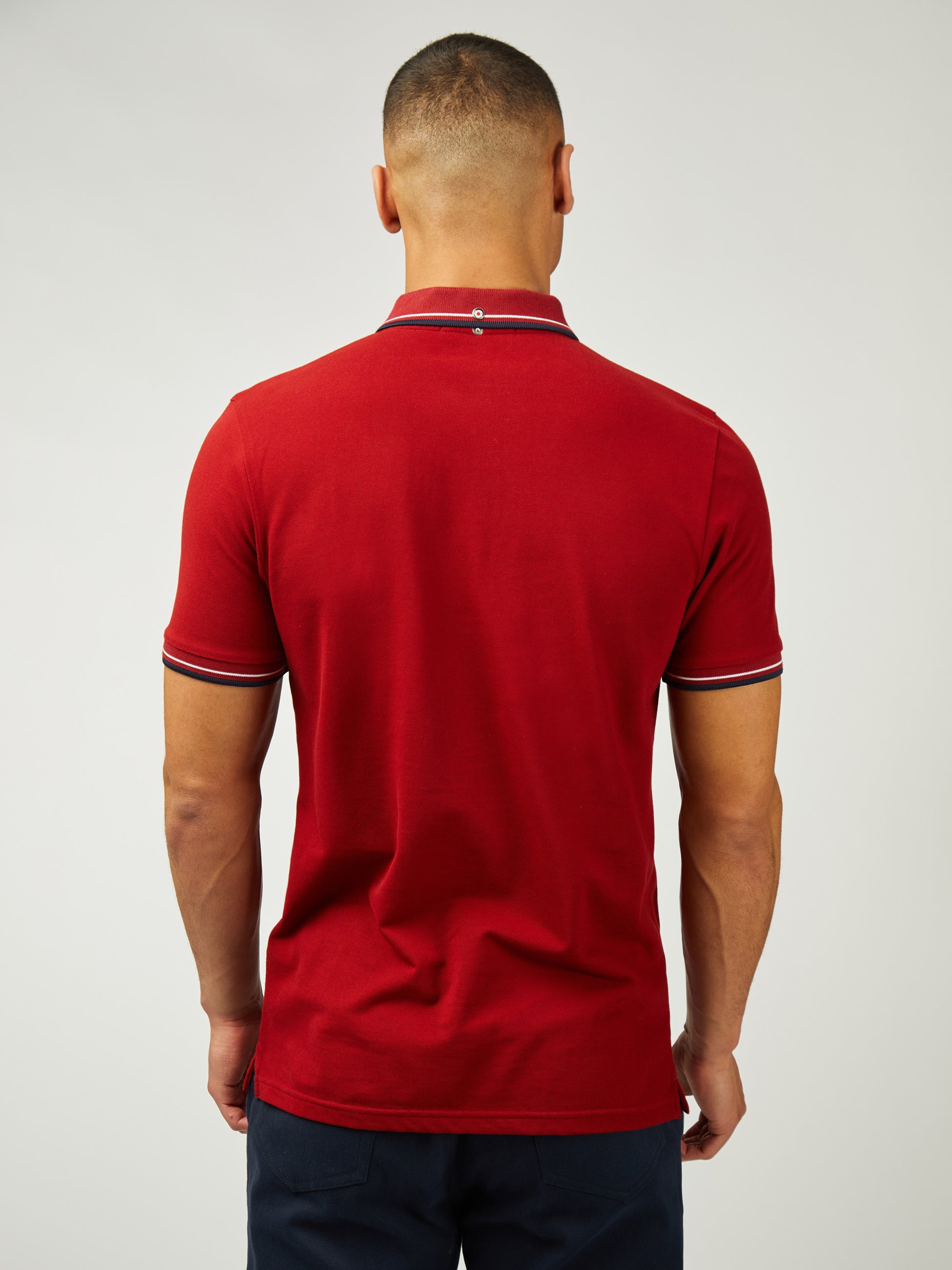 Signature Pique Polo - Red