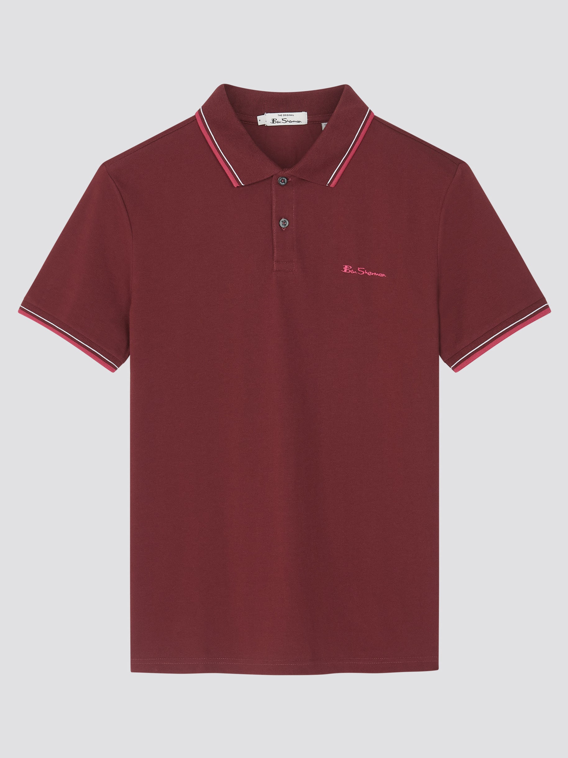 Signature Pique Polo - Wine