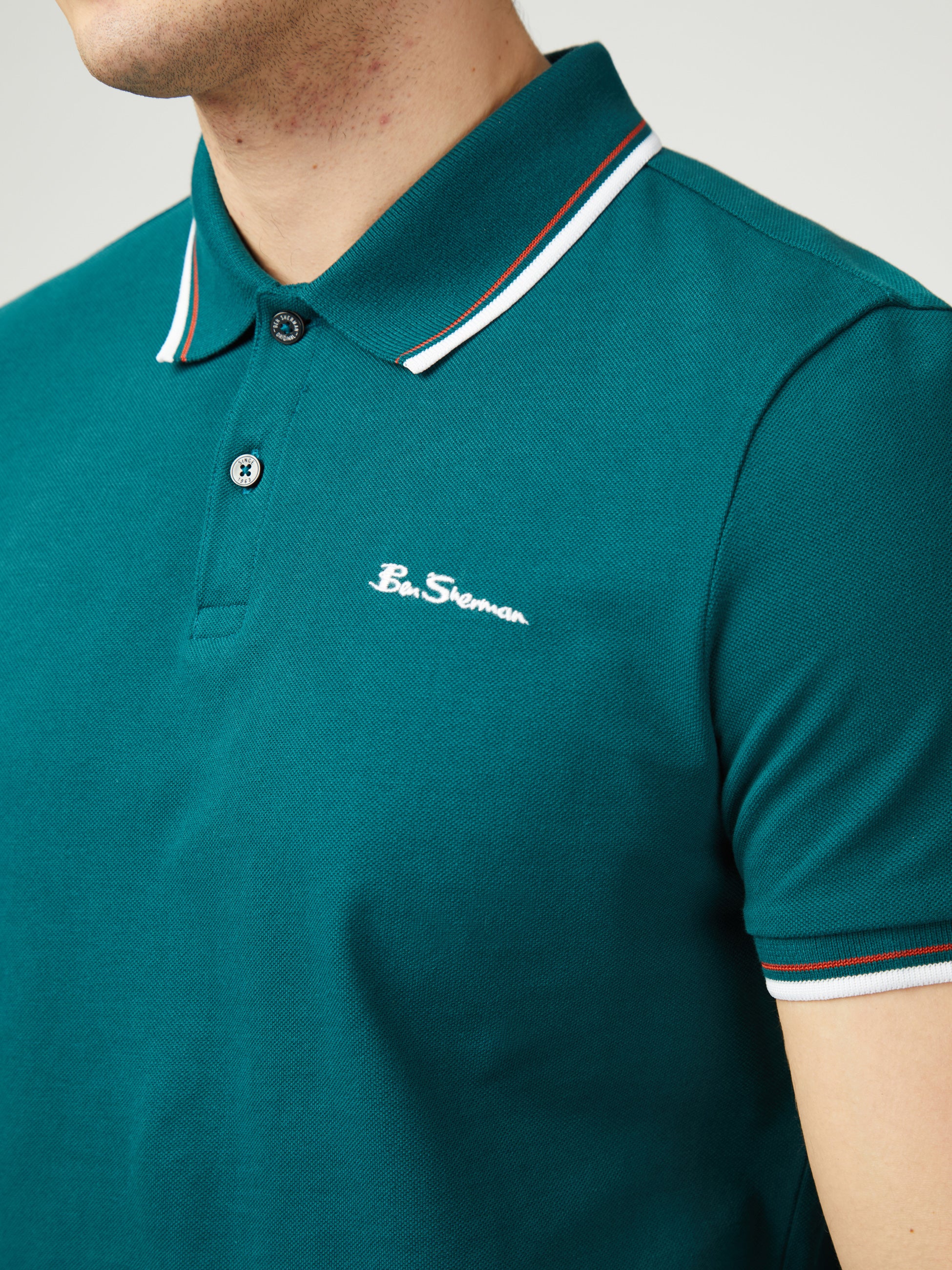 Signature Pique Polo - Jade