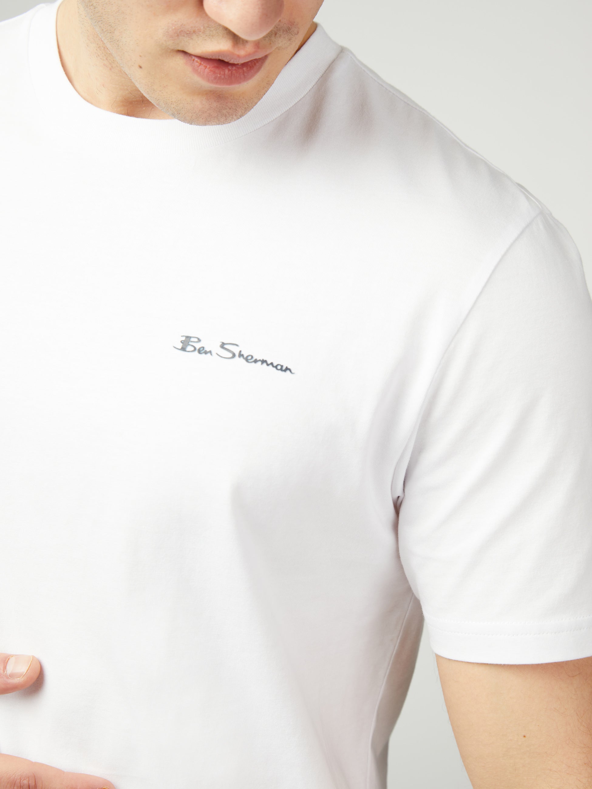 Signature Tee - White