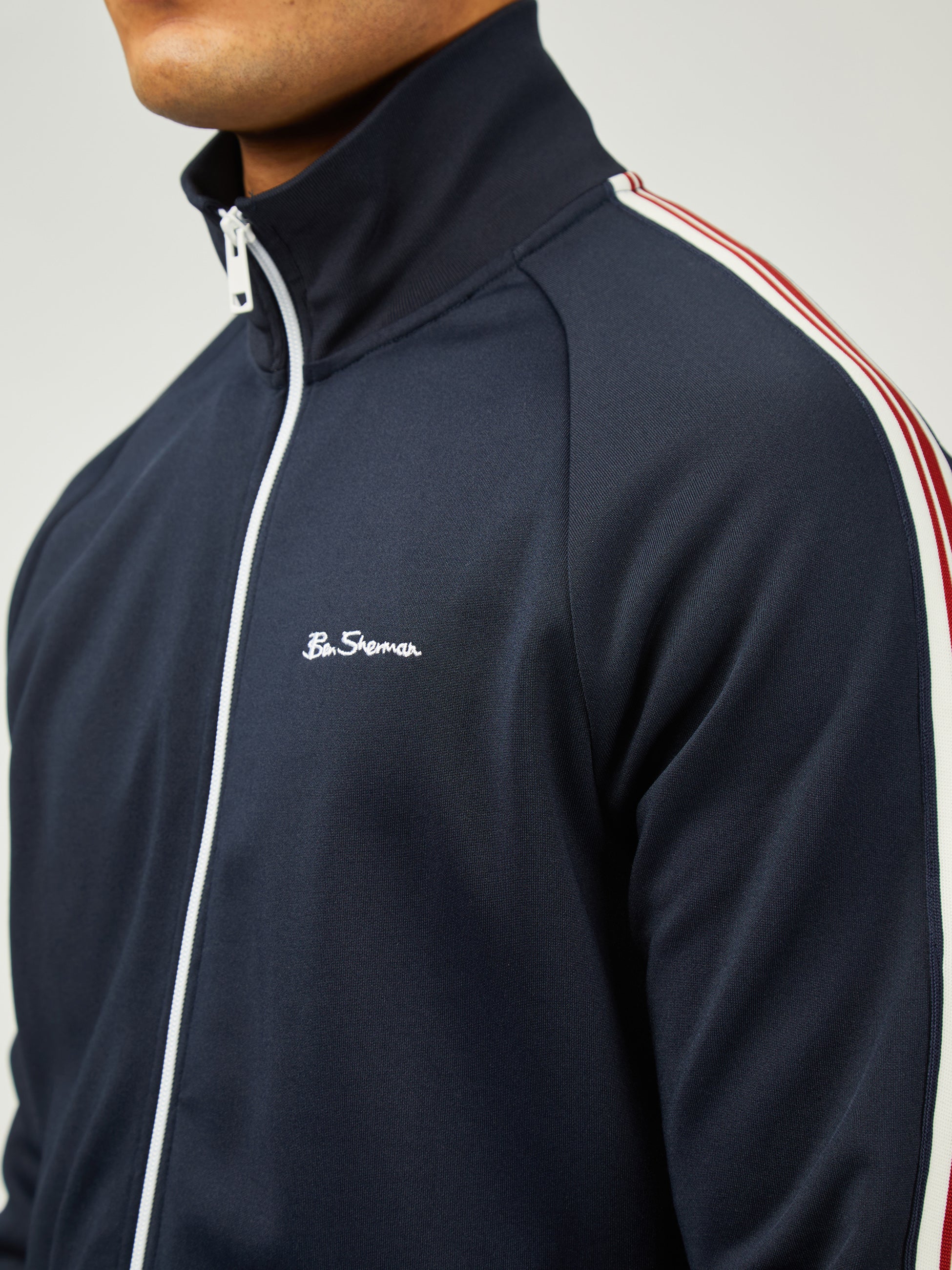 House Taped Track Top - Dark Navy