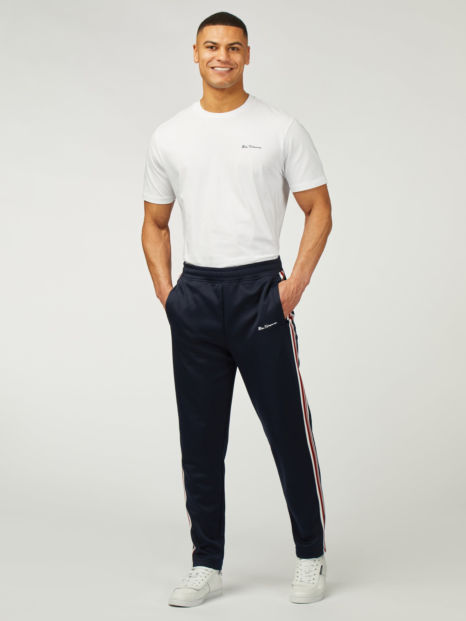 House Taped Track Pant - Dark Navy