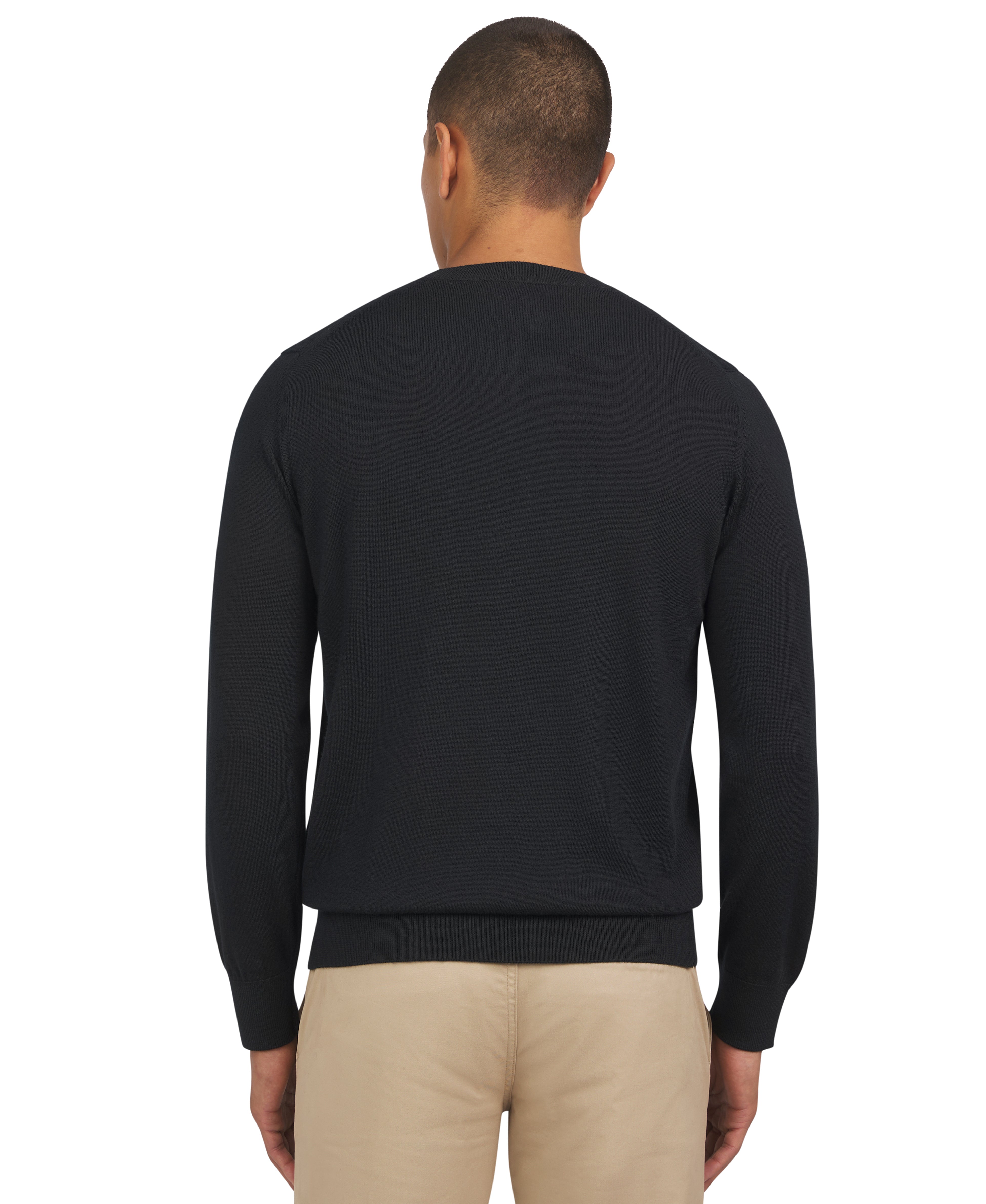 Merino Crew - Black