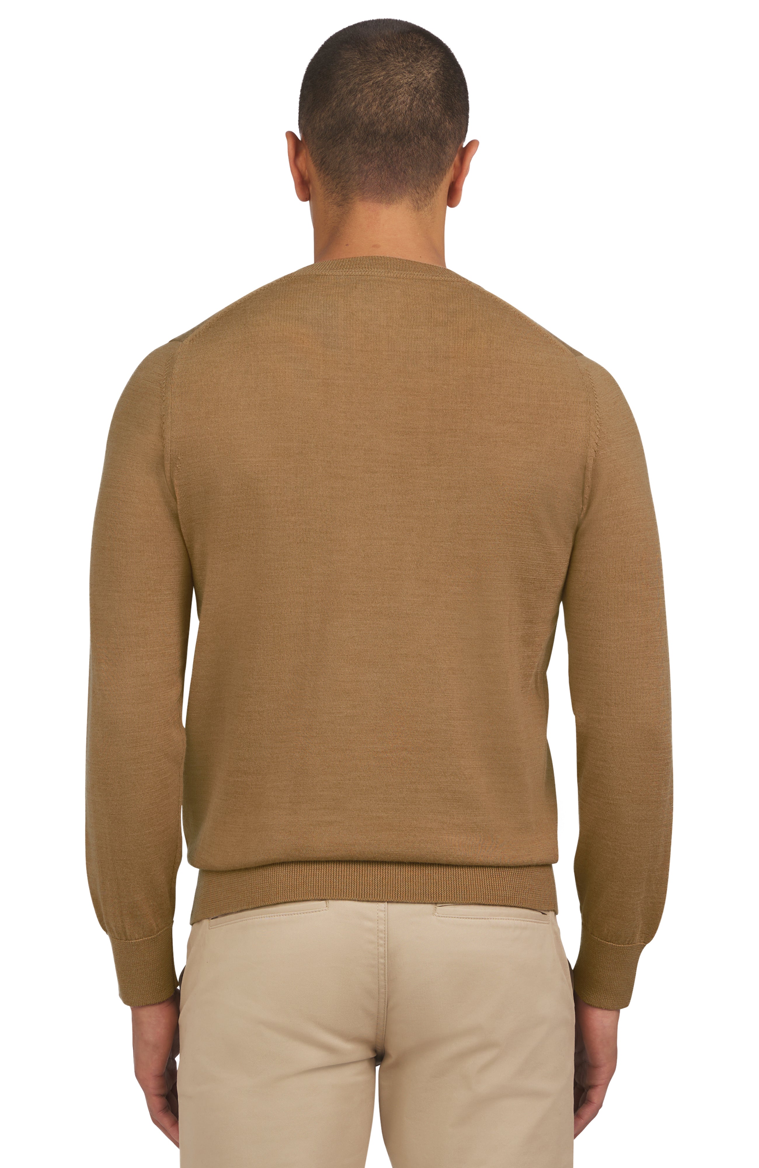 Merino Crew - Light Brown