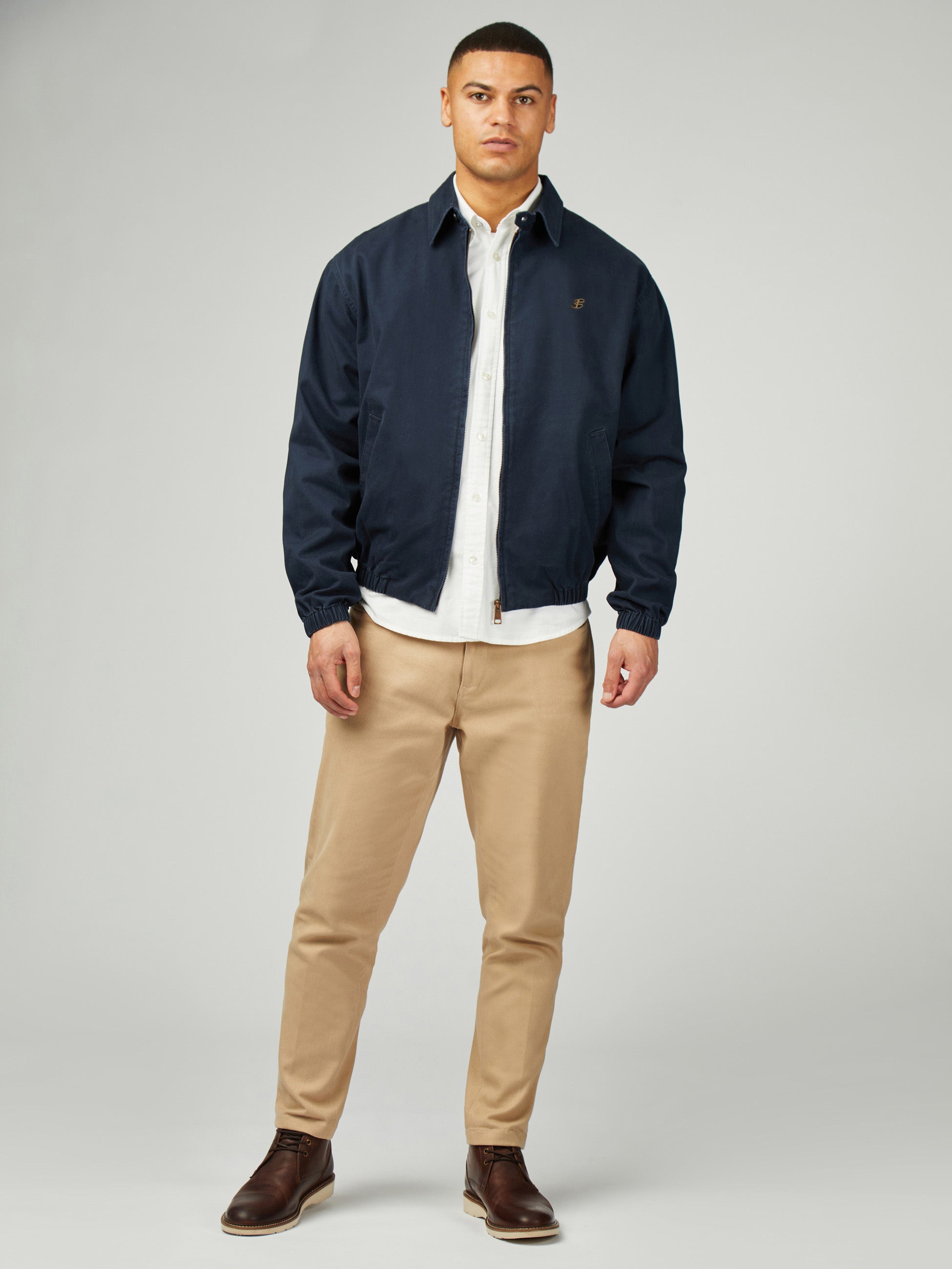 B By Ben Sherman Sports Blouson - Dark Navy