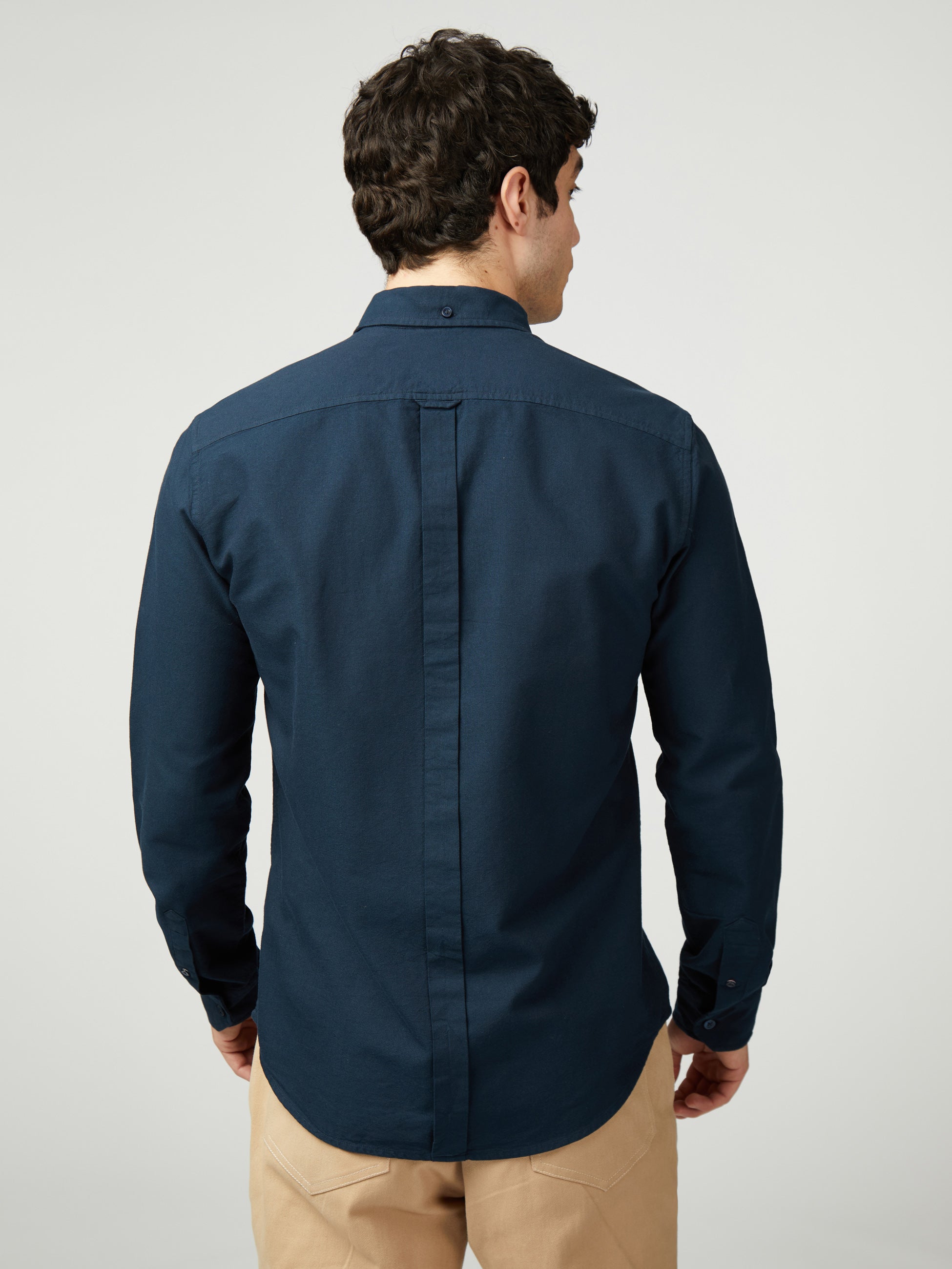 Signature Oxford Long Sleeve - Dark Navy