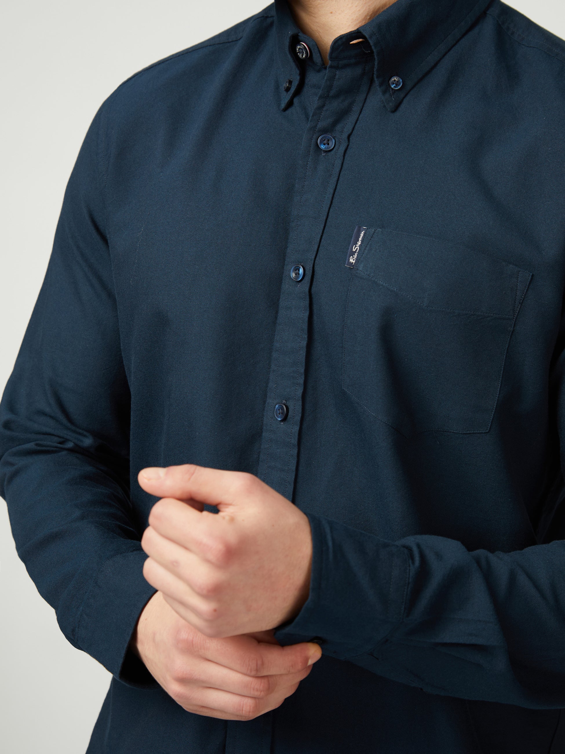 Signature Oxford Long Sleeve - Dark Navy