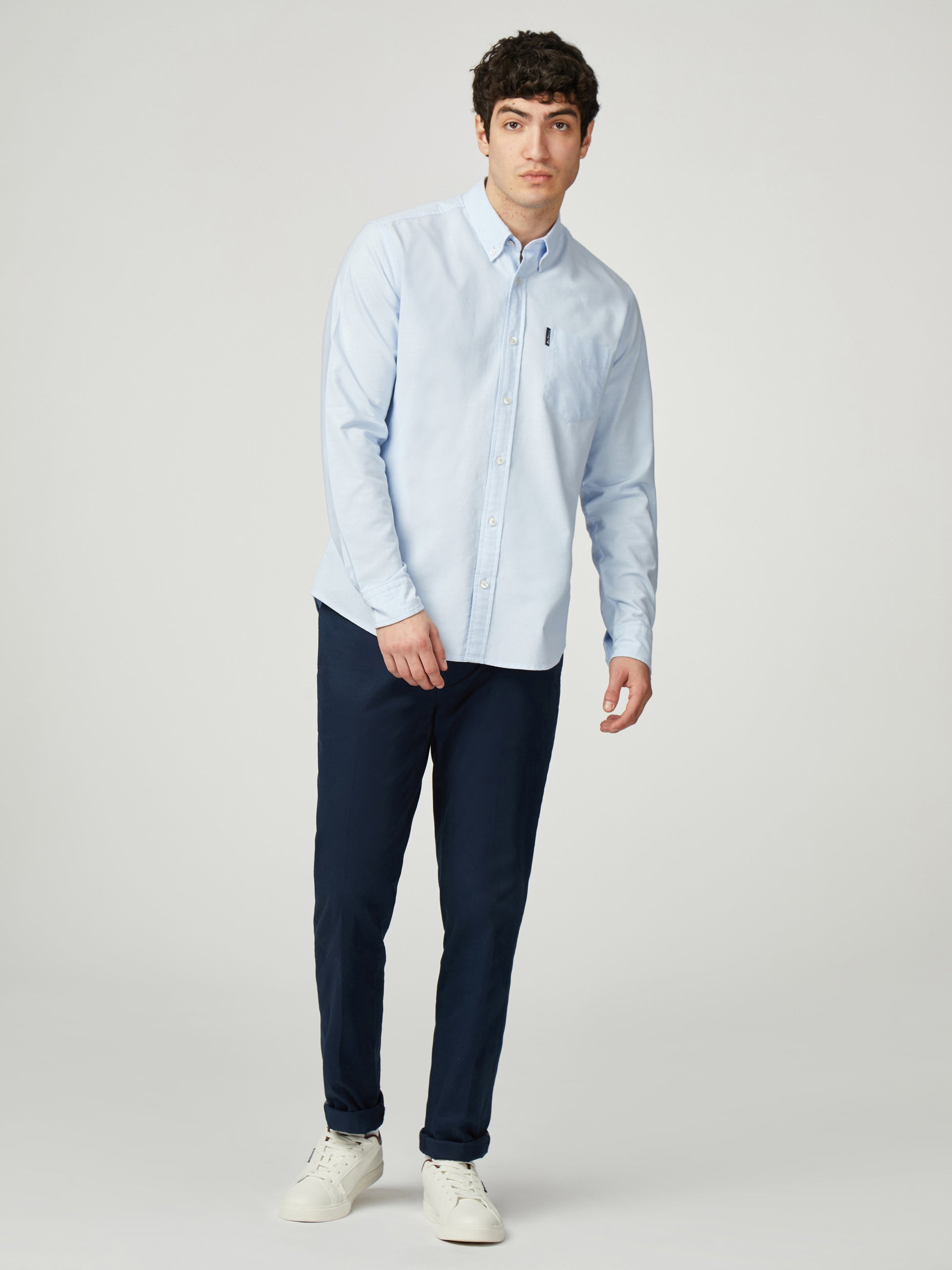 Signature Oxford Long Sleeve - Sky