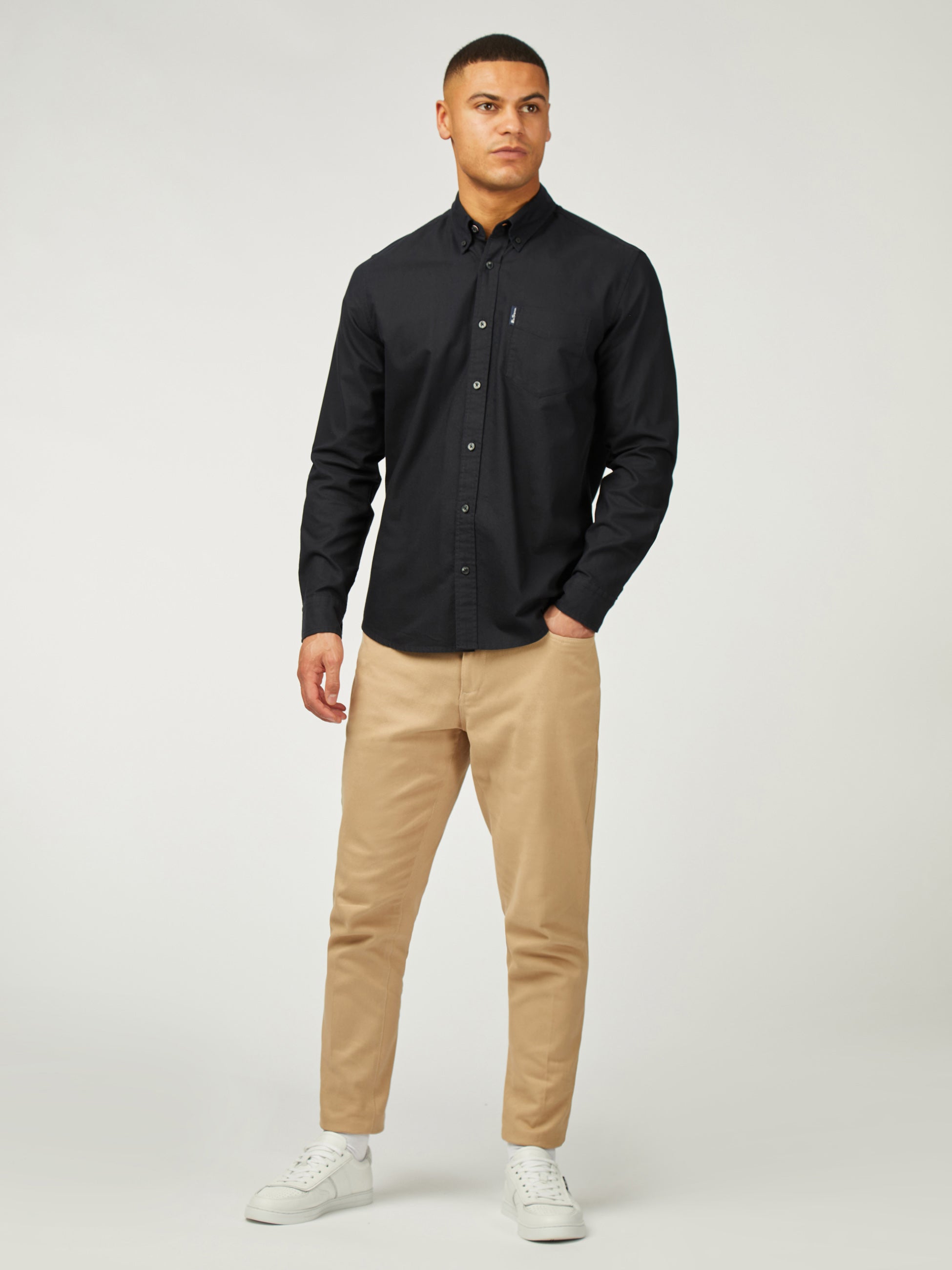 Signature Oxford Long Sleeve - Black