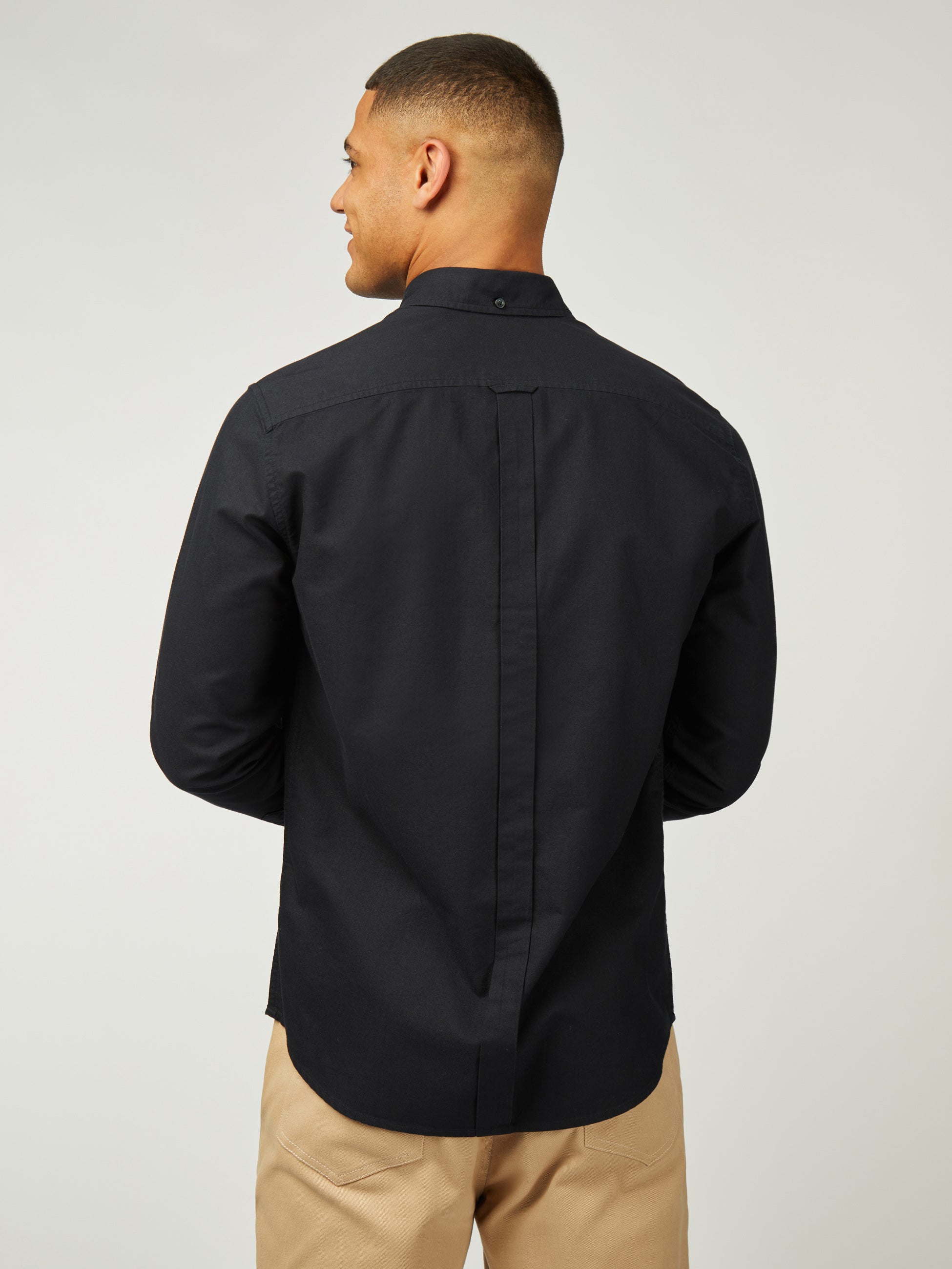 Signature Oxford Long Sleeve - Black