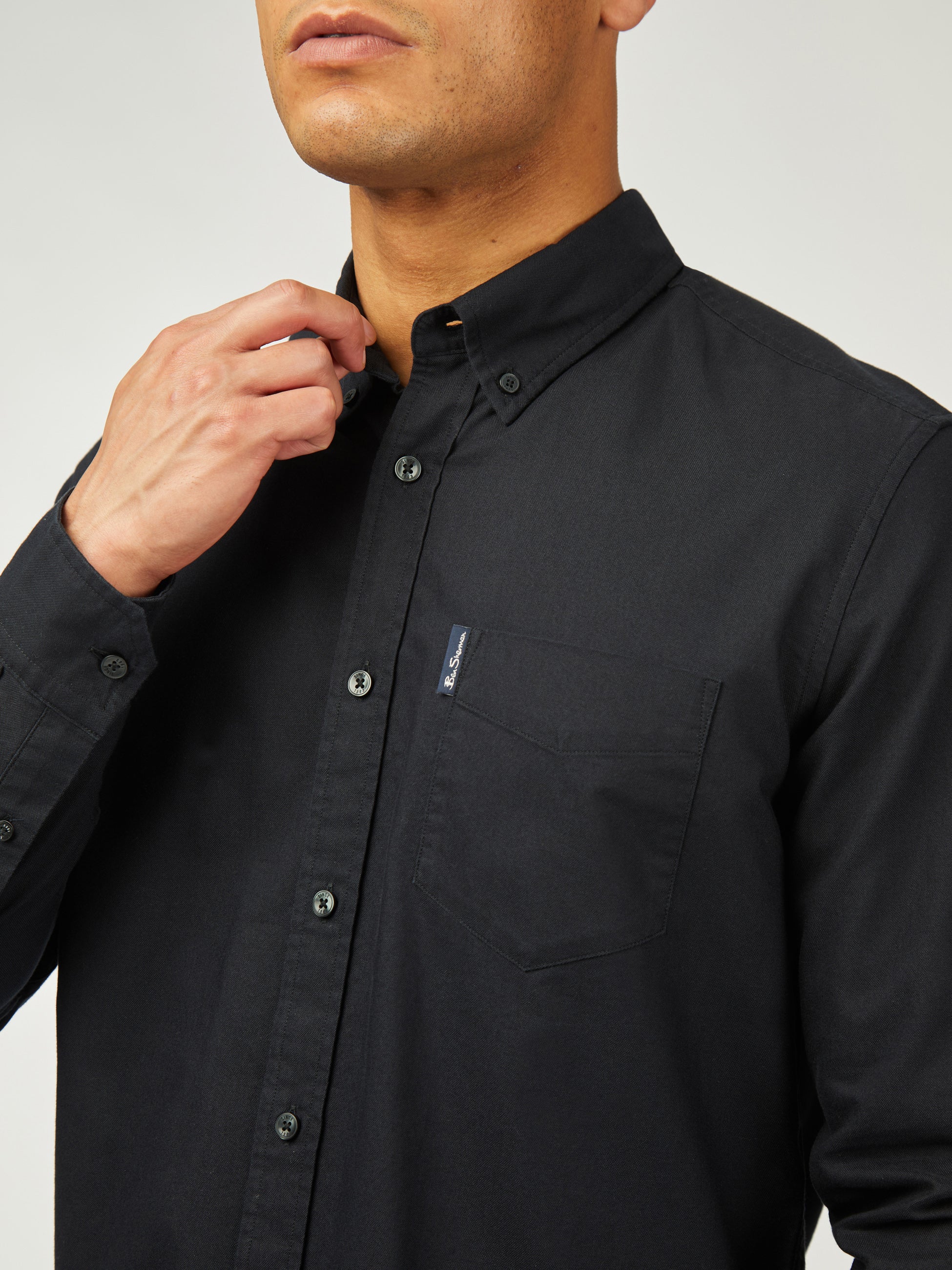 Signature Oxford Long Sleeve - Black