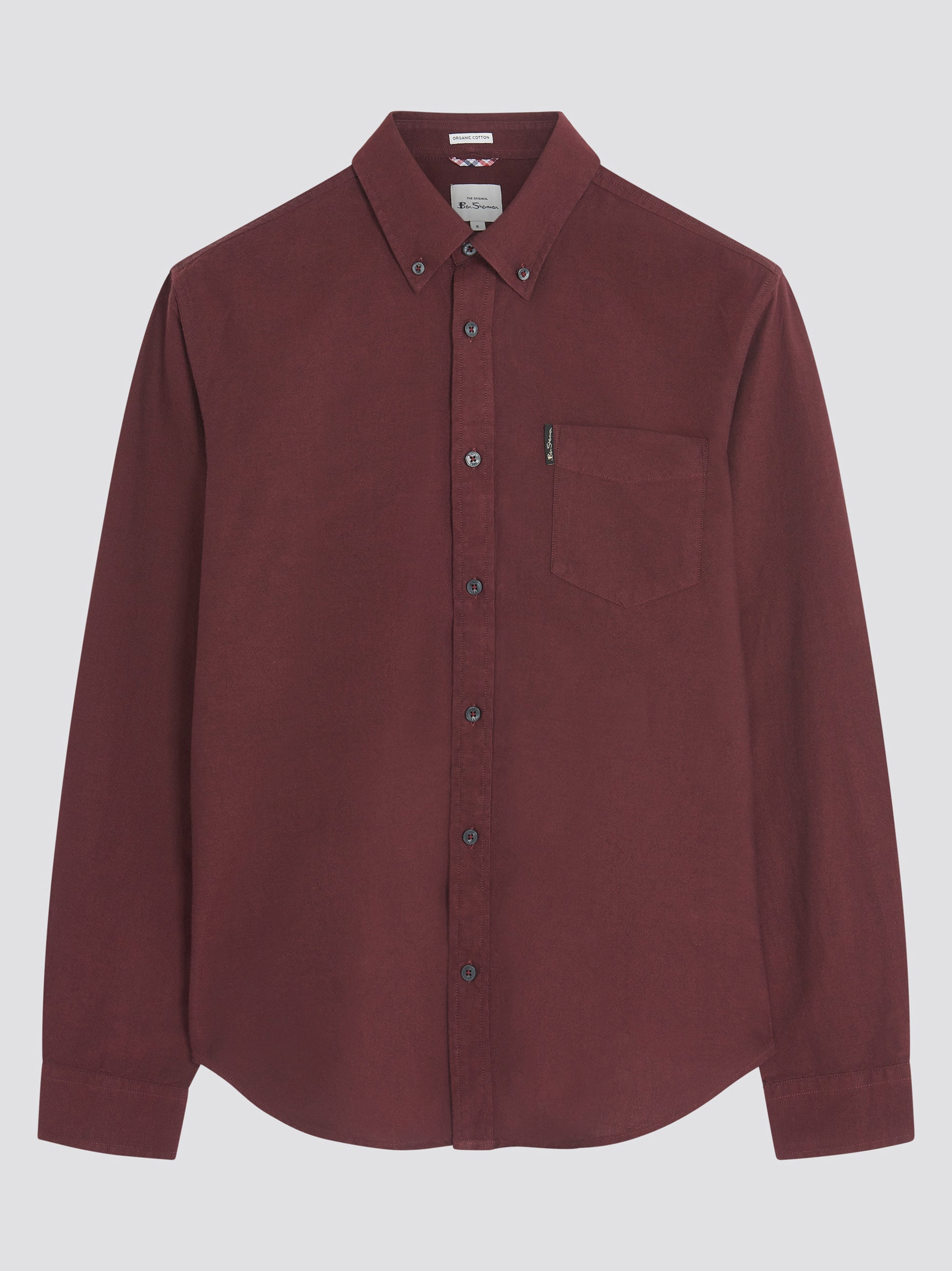 Signature Oxford Long Sleeve - Wine