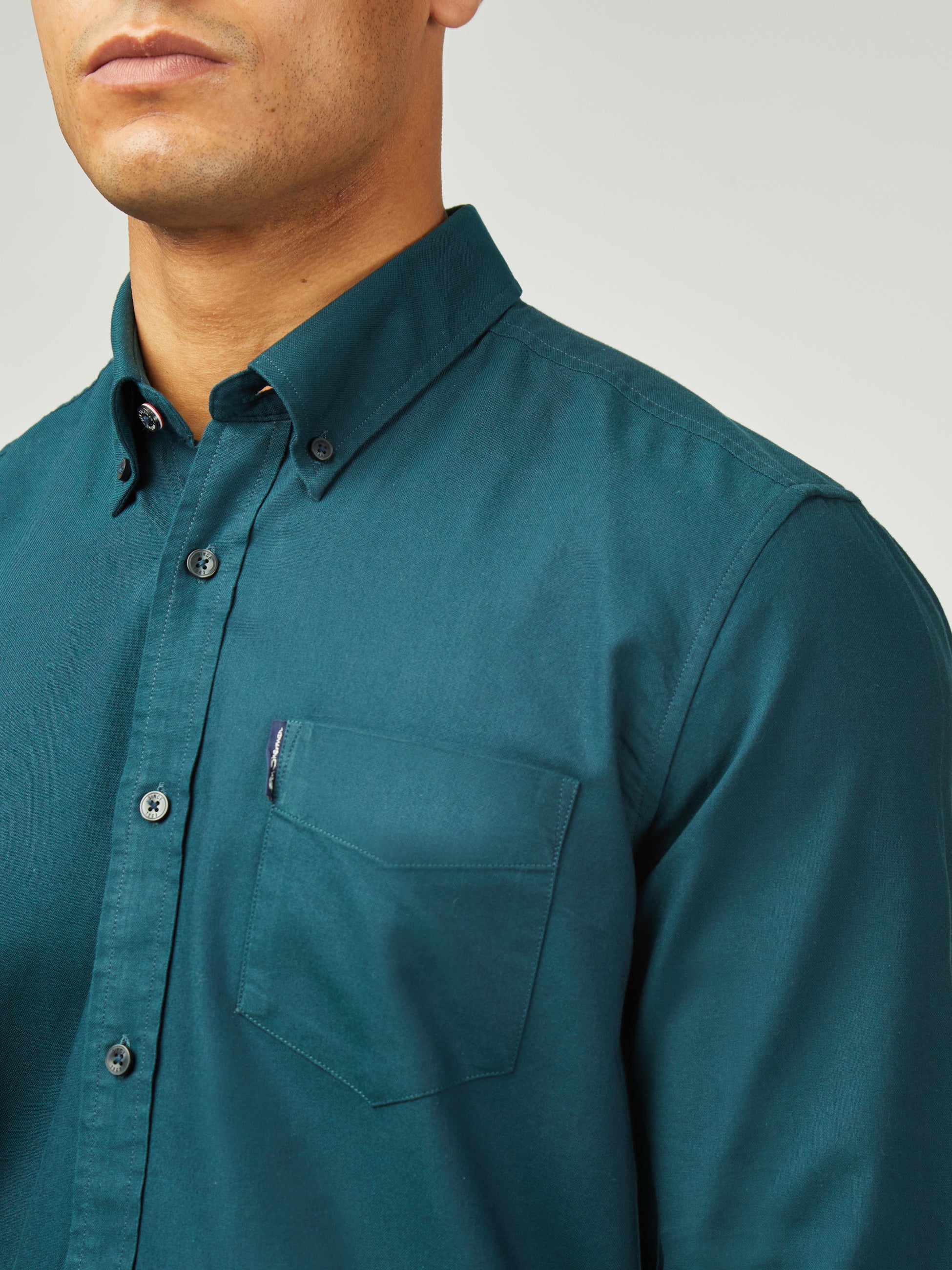 Signature Oxford Long Sleeve - Jade