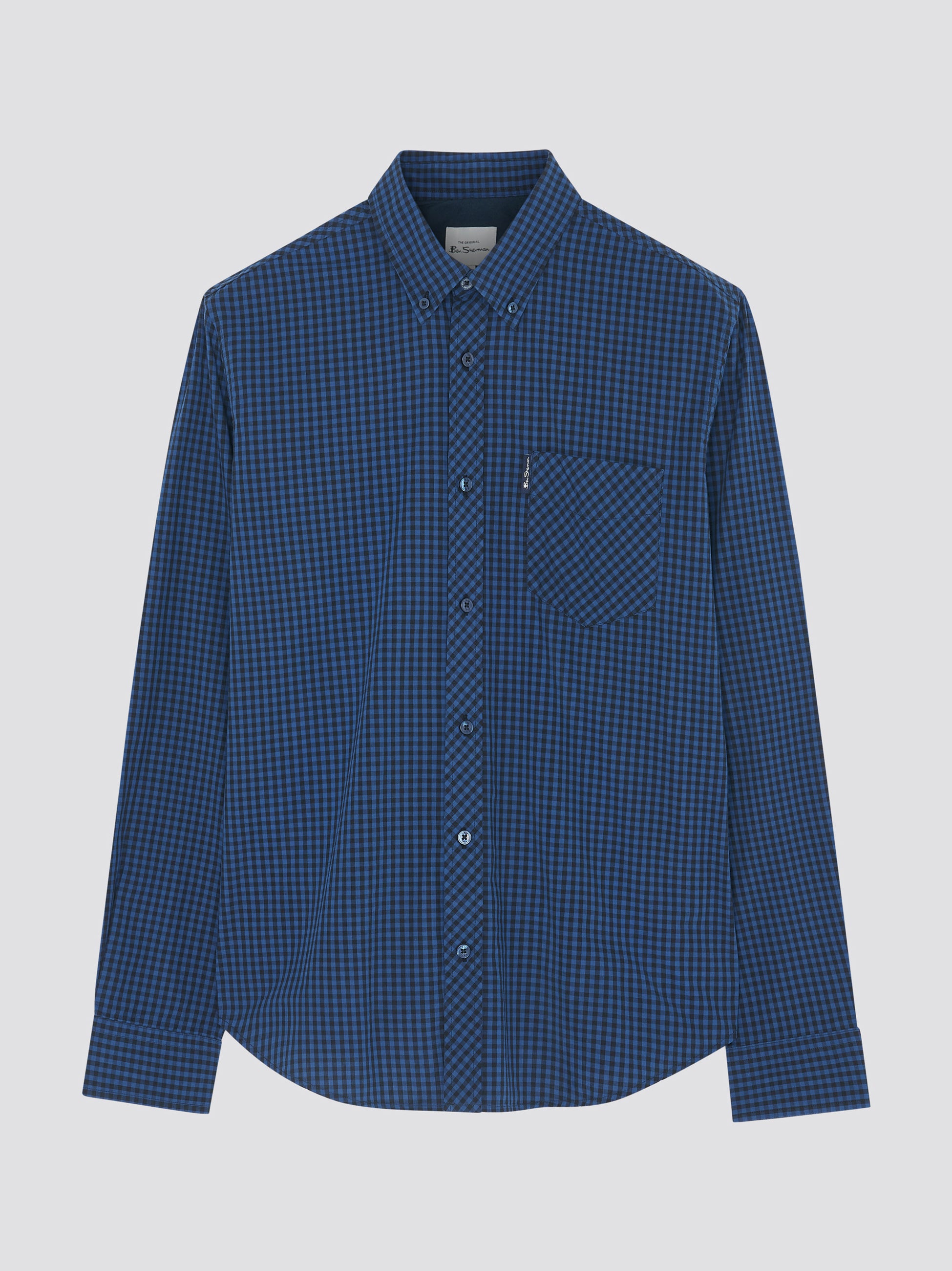 Signature Gingham Long Sleeve - Royal Blue