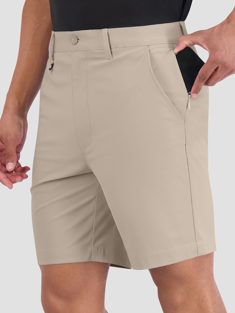 4Way Stretch Tech Shorts - Khaki