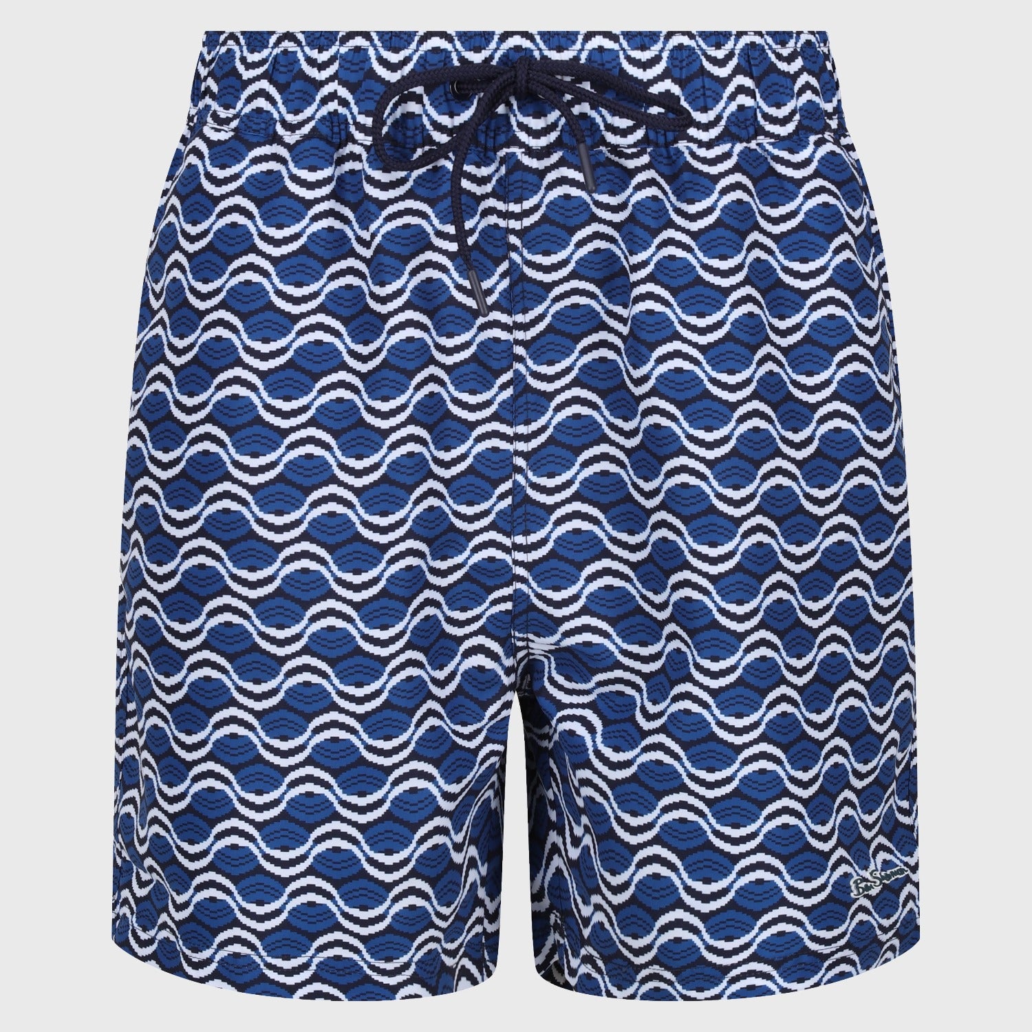 Balos Wave Print Swim Shorts