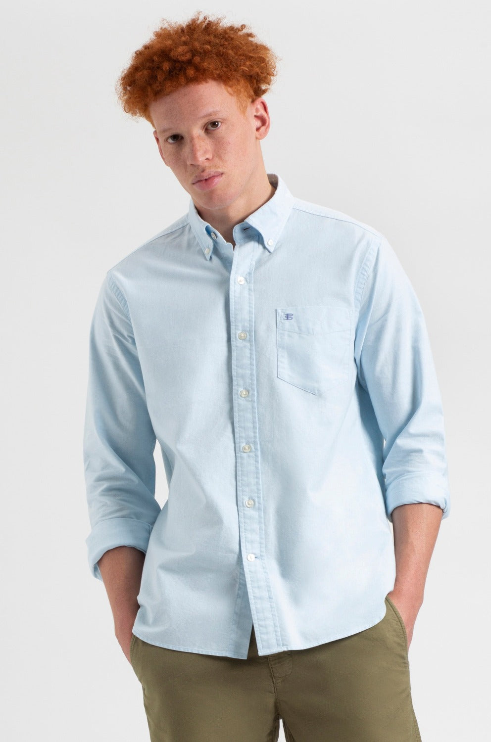 St. Ives Resort Oxford Shirt - Sky